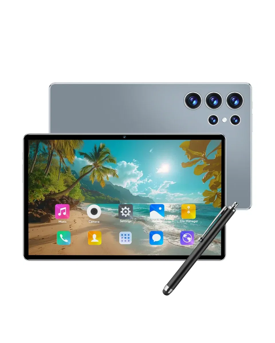WiFi Destekli Android Tablet 10. 1 İnç Geniş Ekran Tablet Seti görsel 3