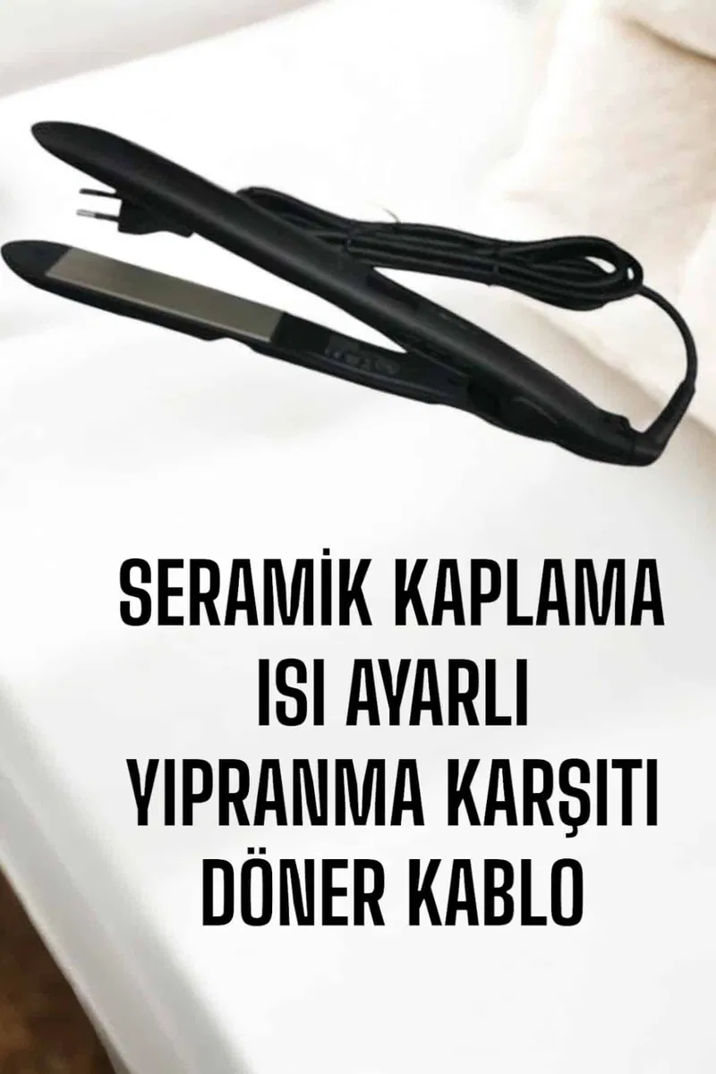 Saç Düzleştirici Yıpranma Karşıtı Keratin Bakımı Seramik Kaplama görsel 2