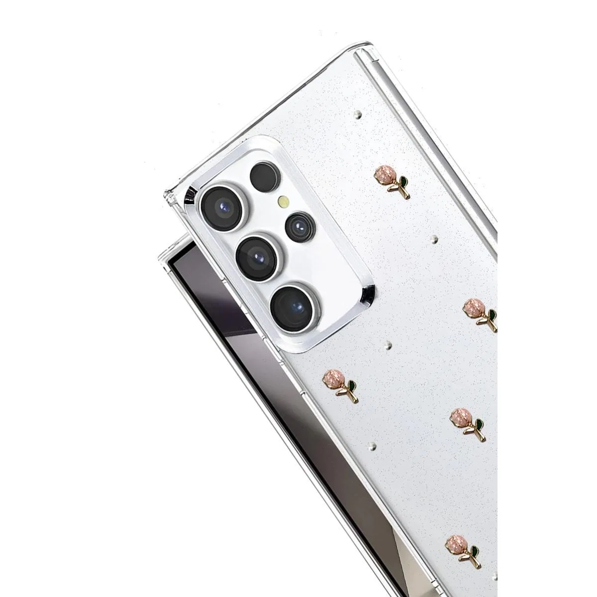 Samsung Galaxy S25 Ultra Fiyonk Desenli Kapak - Desen 6 görsel 3