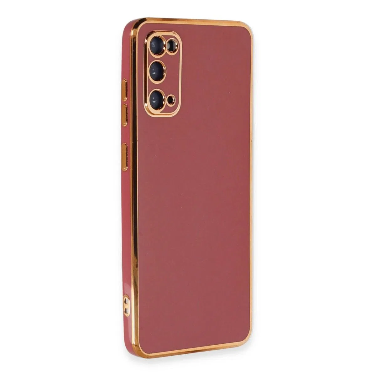 Samsung Galaxy S20 Kılıf Volet Silikon - Kırmızı görsel 2