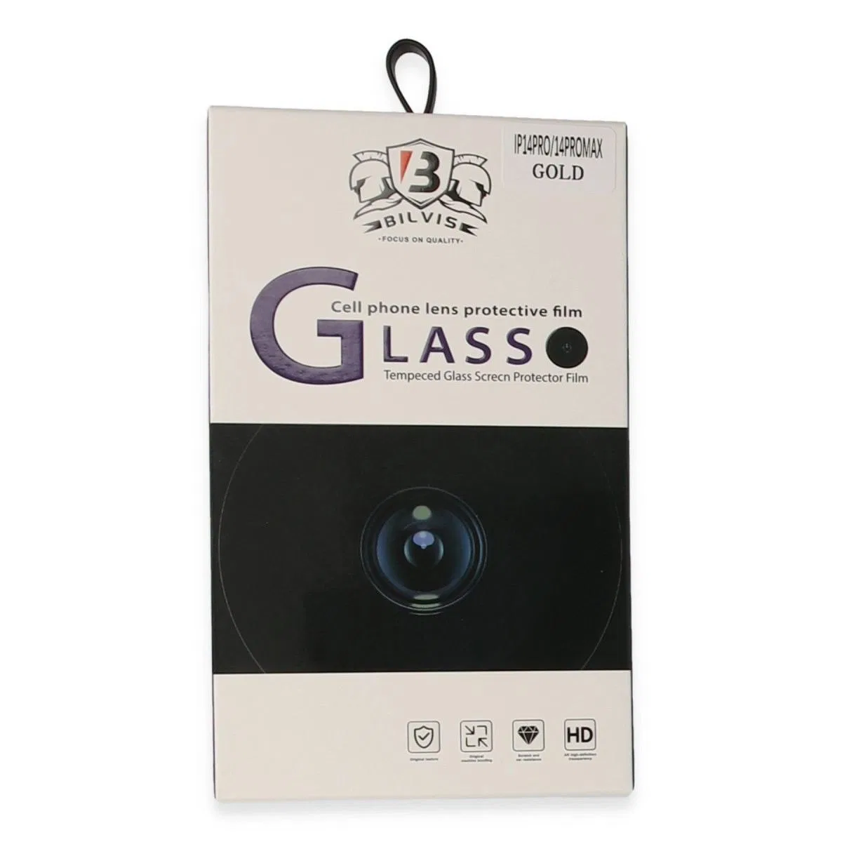Apple İphone 14 Pro Max Bilvis Titan Kamera Lens - Gold görsel 3