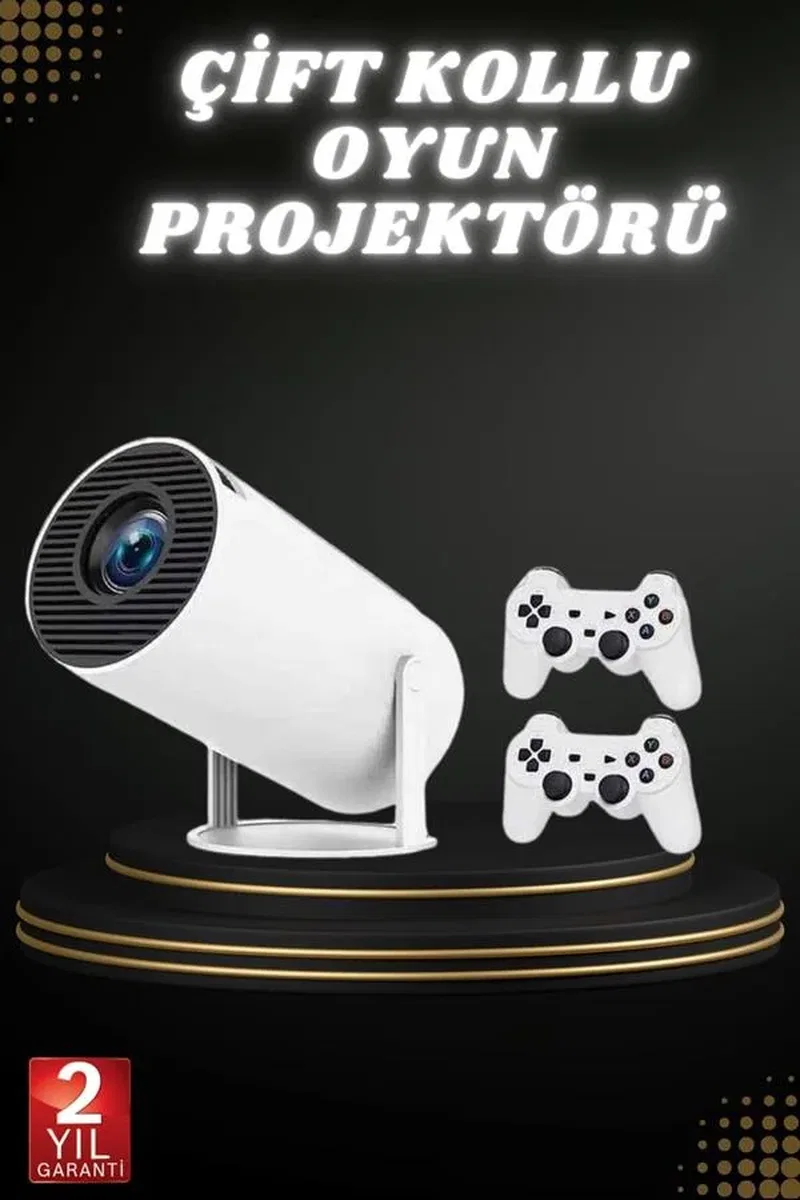 Taşınabilir Android Projeksiyon Ayaklı Çift Kollu 4K Çözünürlüklü Sinema Projeksiyonu görsel 2