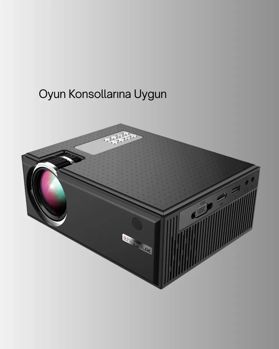 Taşınabilir Projeksiyon Cihazı C7 görsel 4