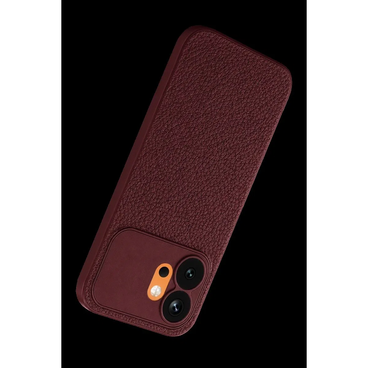 Huawei Honor 600 Thermax Silikon Kılıf - Bordo görsel 4