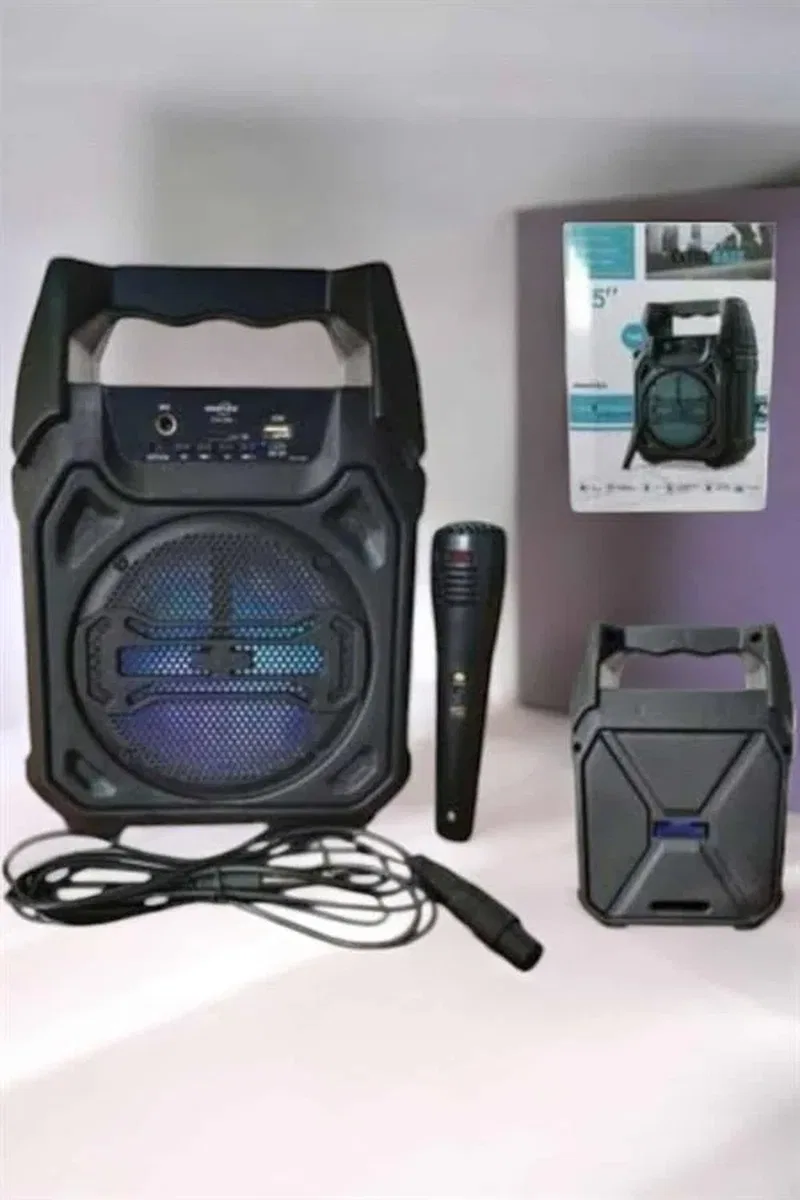 Güçlü ve Şarj Edilebilir Bluetooth Hoparlör 6. 5 İnç
