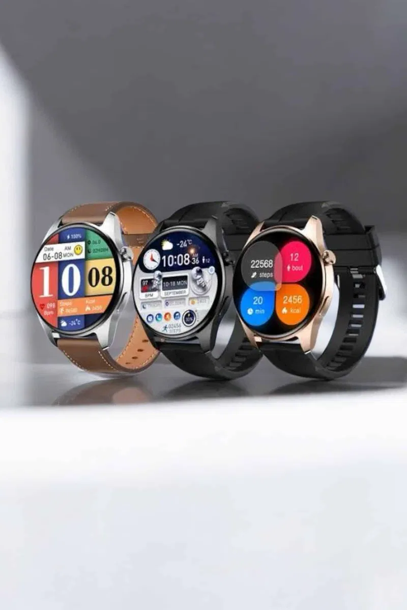 Akıllı Saat Bluetooth Bağlantılı Amoled Ekran Uyku ve Sağlık Takibi görsel 3