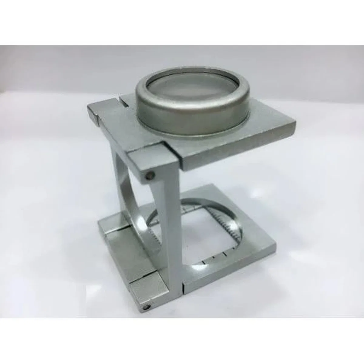 20 Mm Büyüteç Lup Dokumacı Büyüteci Full Çelik Katlanabilir Th9007a görsel 2