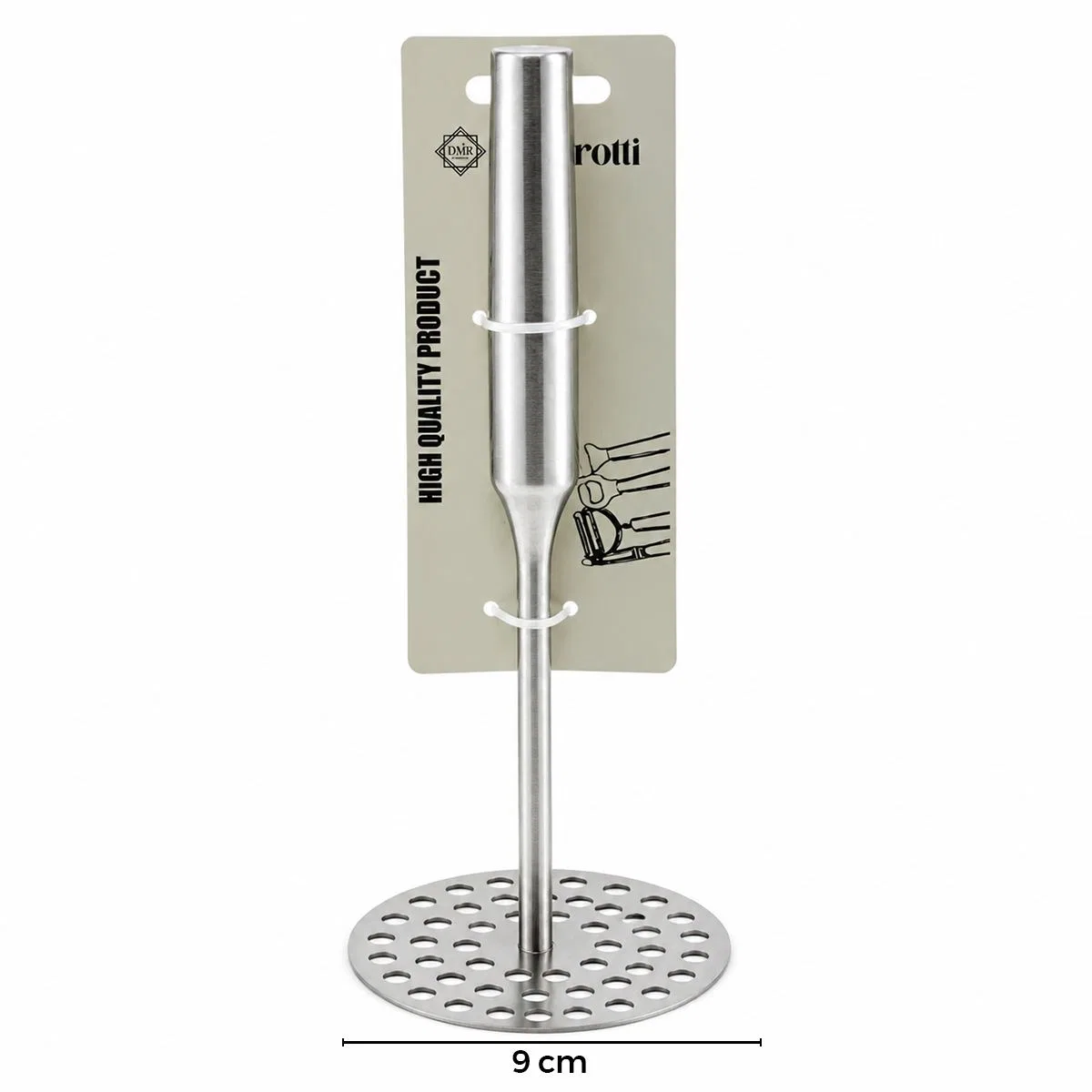 Metal Patates Ezici 26. 5 cm (Çap 8 cm) görsel 2