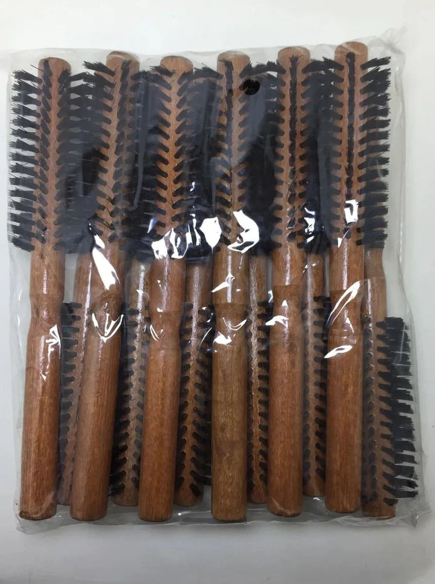 Astra Rd-557a Tel Koyu Ahşap Renk Saç Fırçası Tarak görsel 2