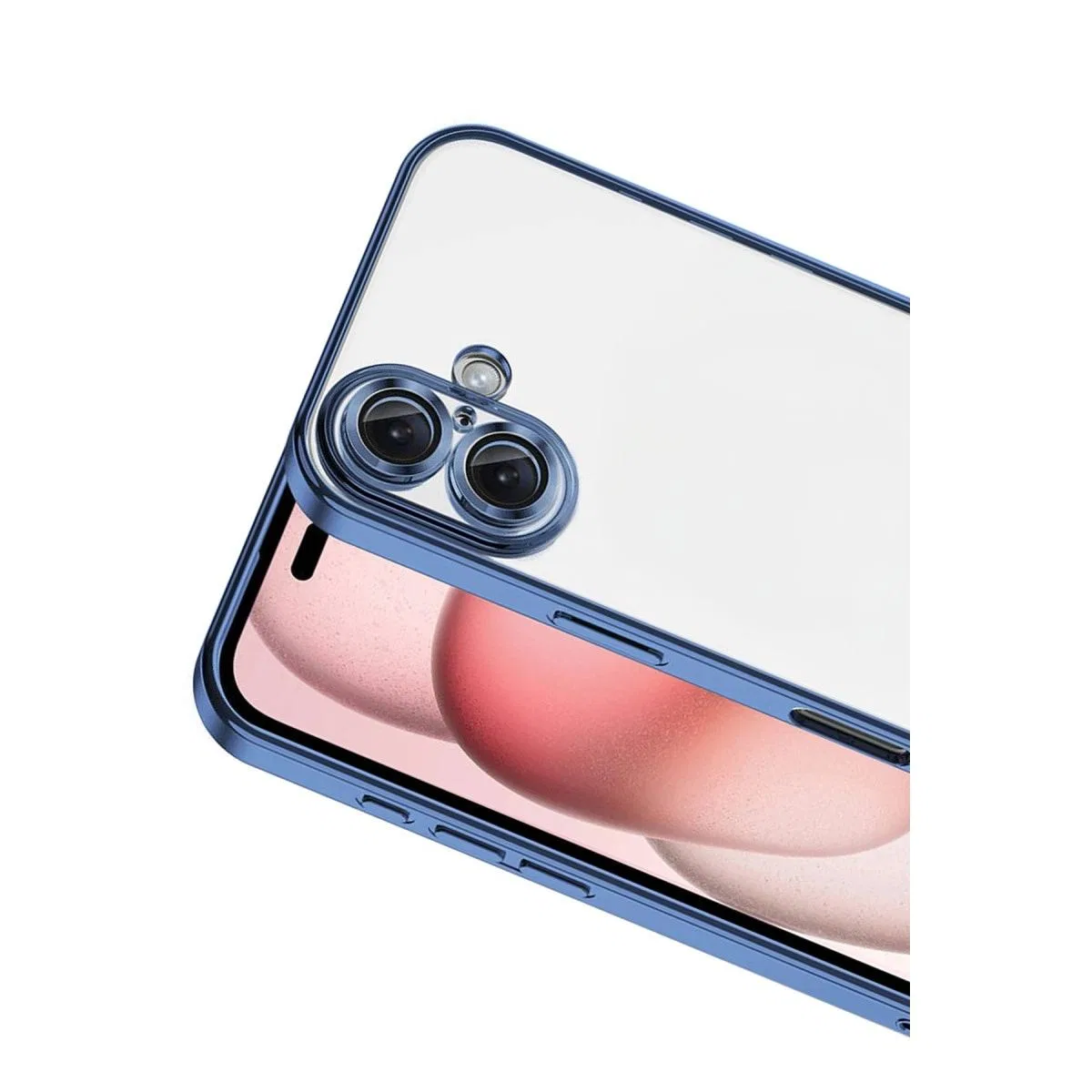 Apple İphone 17 Razer Lensli Silikon - Açık Mavi görsel 2