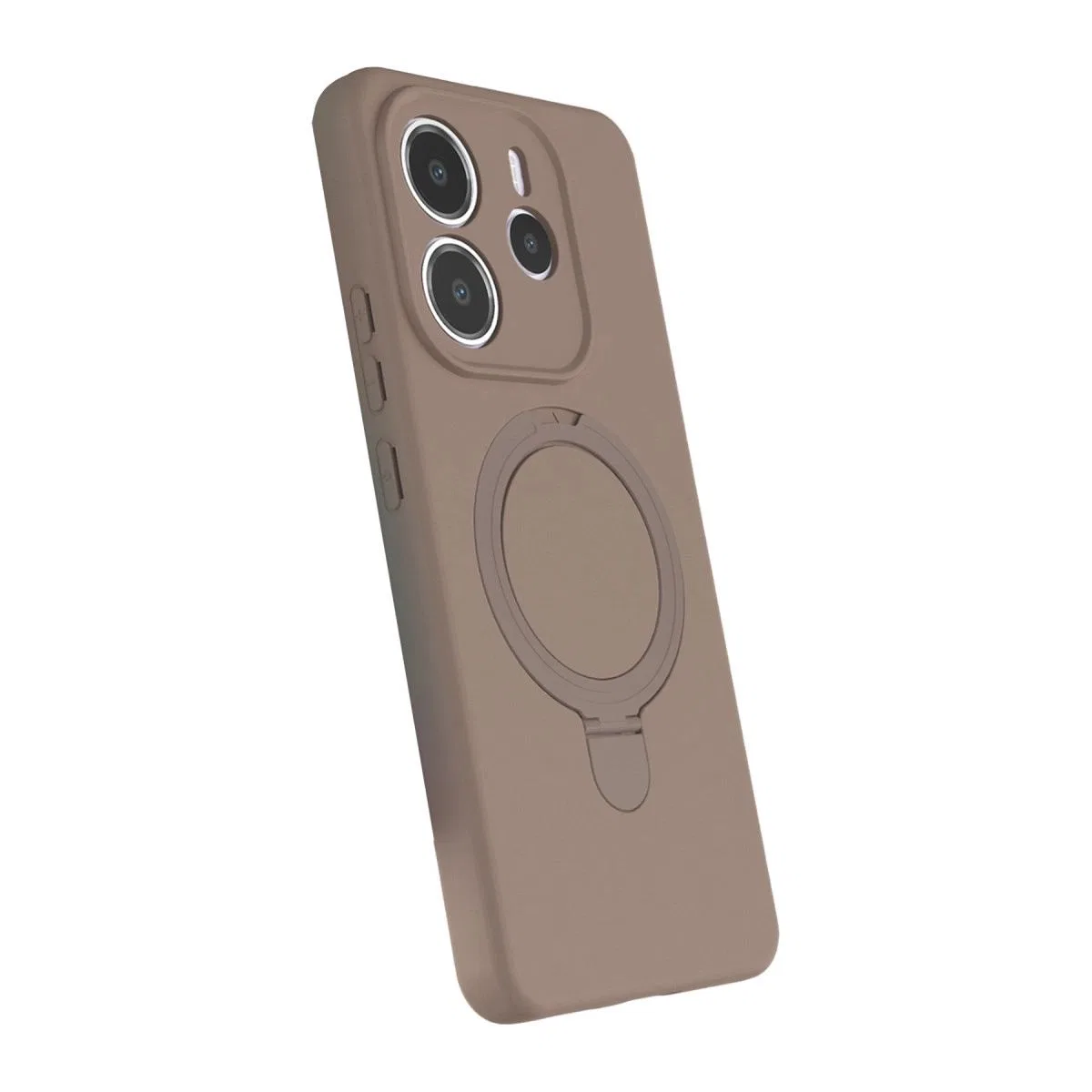 Xiaomi Redmi Note 14 4g Regal Magsafe Standlı Kapak - Çöl Titanyum görsel 2