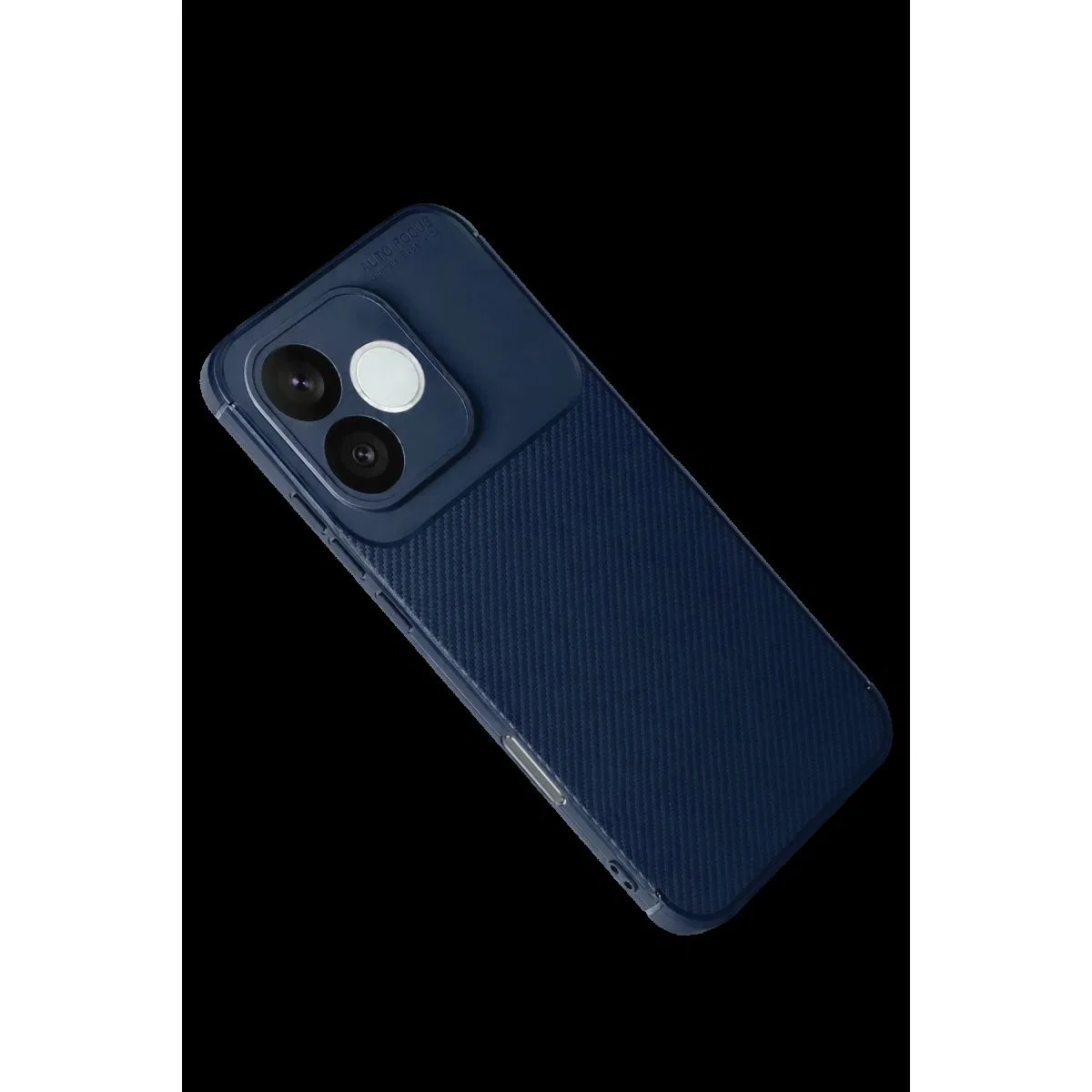 Huawei Honor 600 Lite Auto Focus Karbon Kapak - Lacivert görsel 2