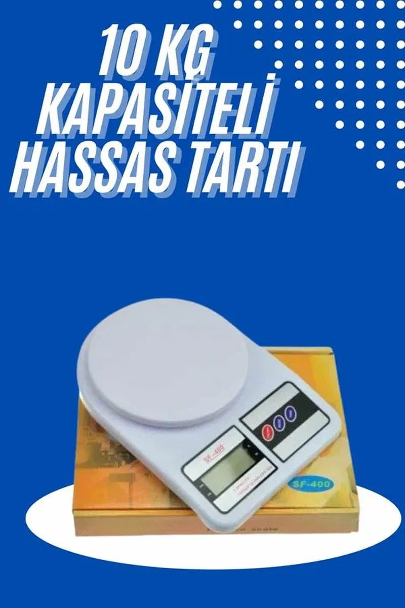 Yeni Nesil Taşınabilir Dijital Hassas Mutfak Tartısı Mutfak Terazisi Hassas Ölçüm 10 Kg görsel 2