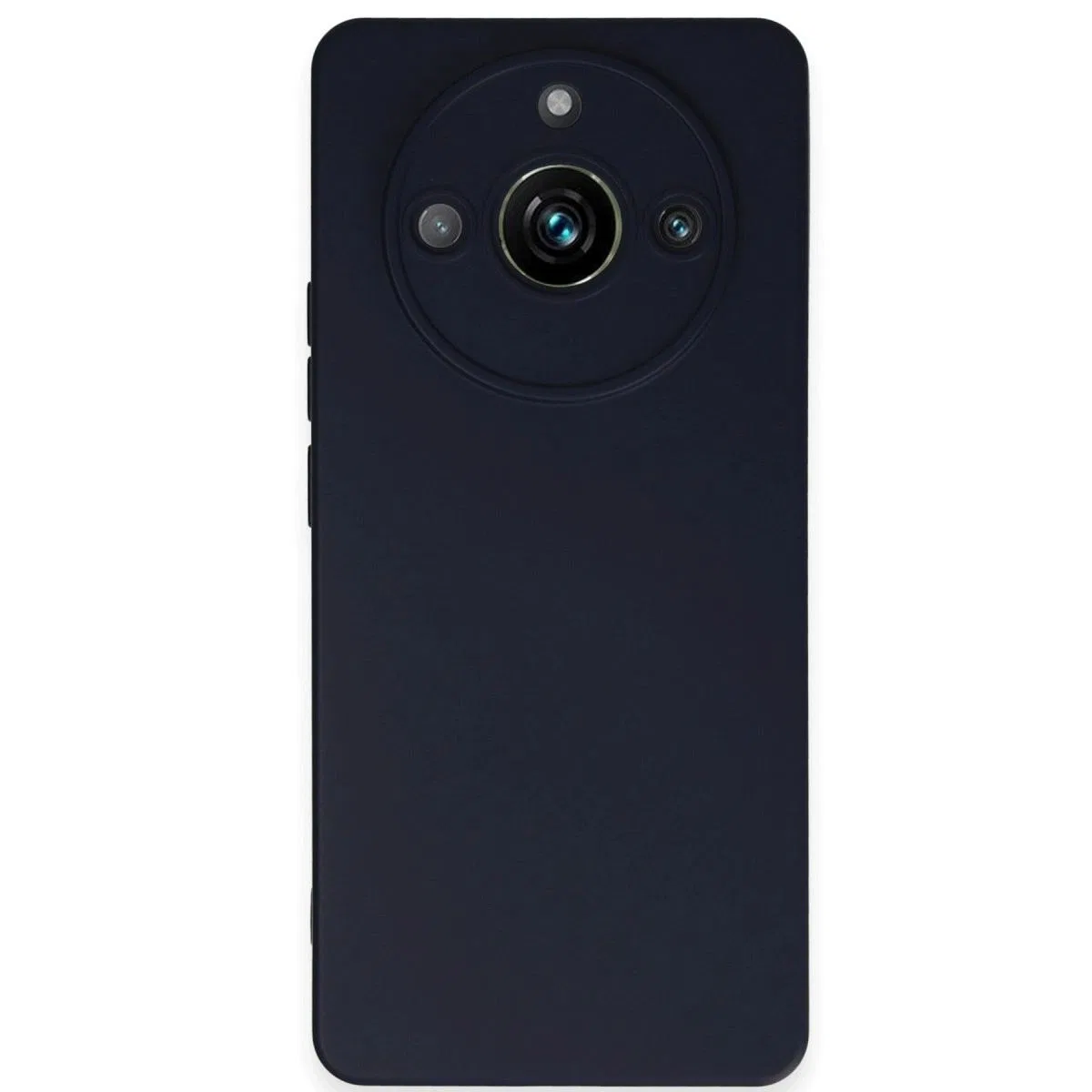 Realme 11 Pro Kılıf Nano İçi Kadife Silikon - Lacivert