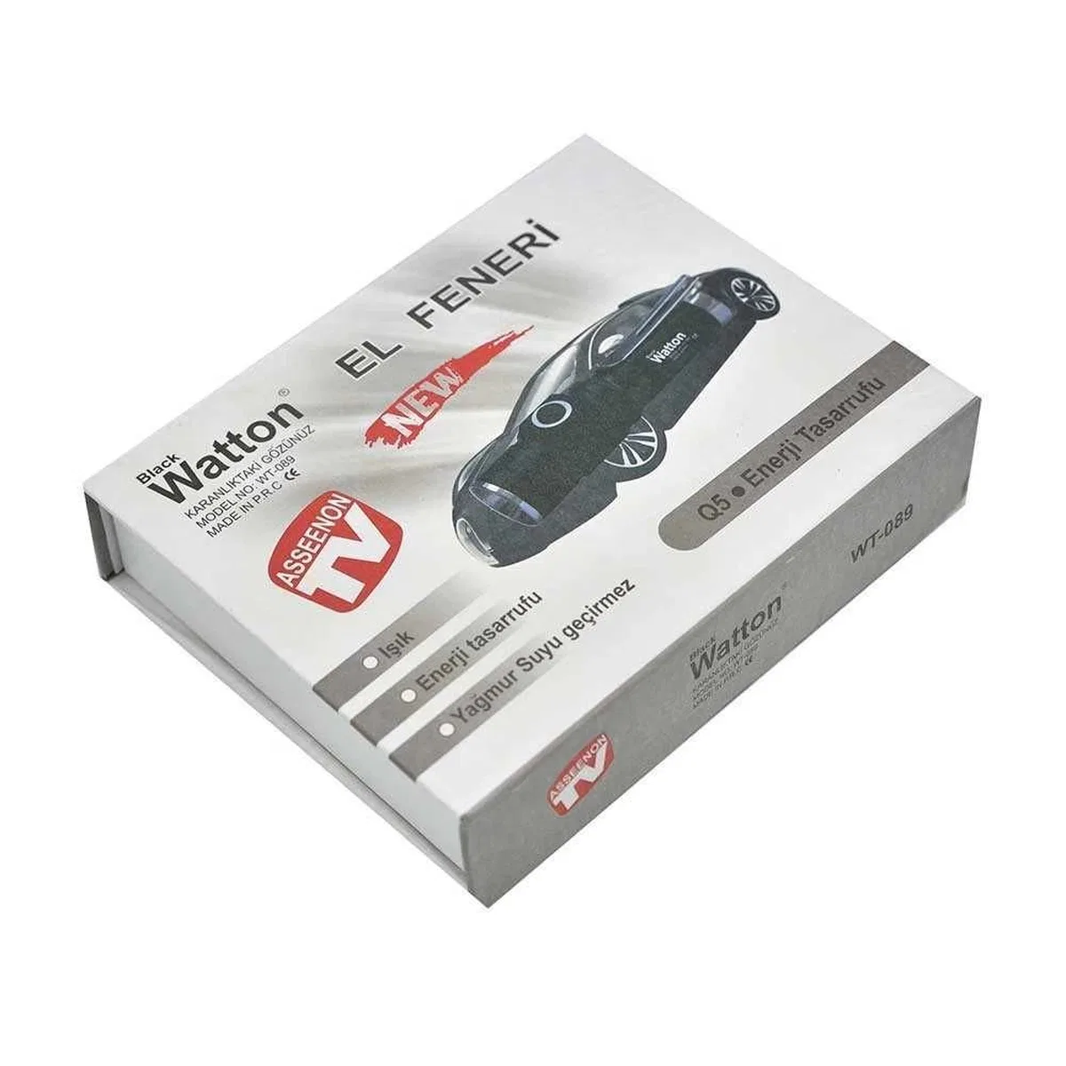 Güçlü Cep Feneri Wt-089 görsel 5