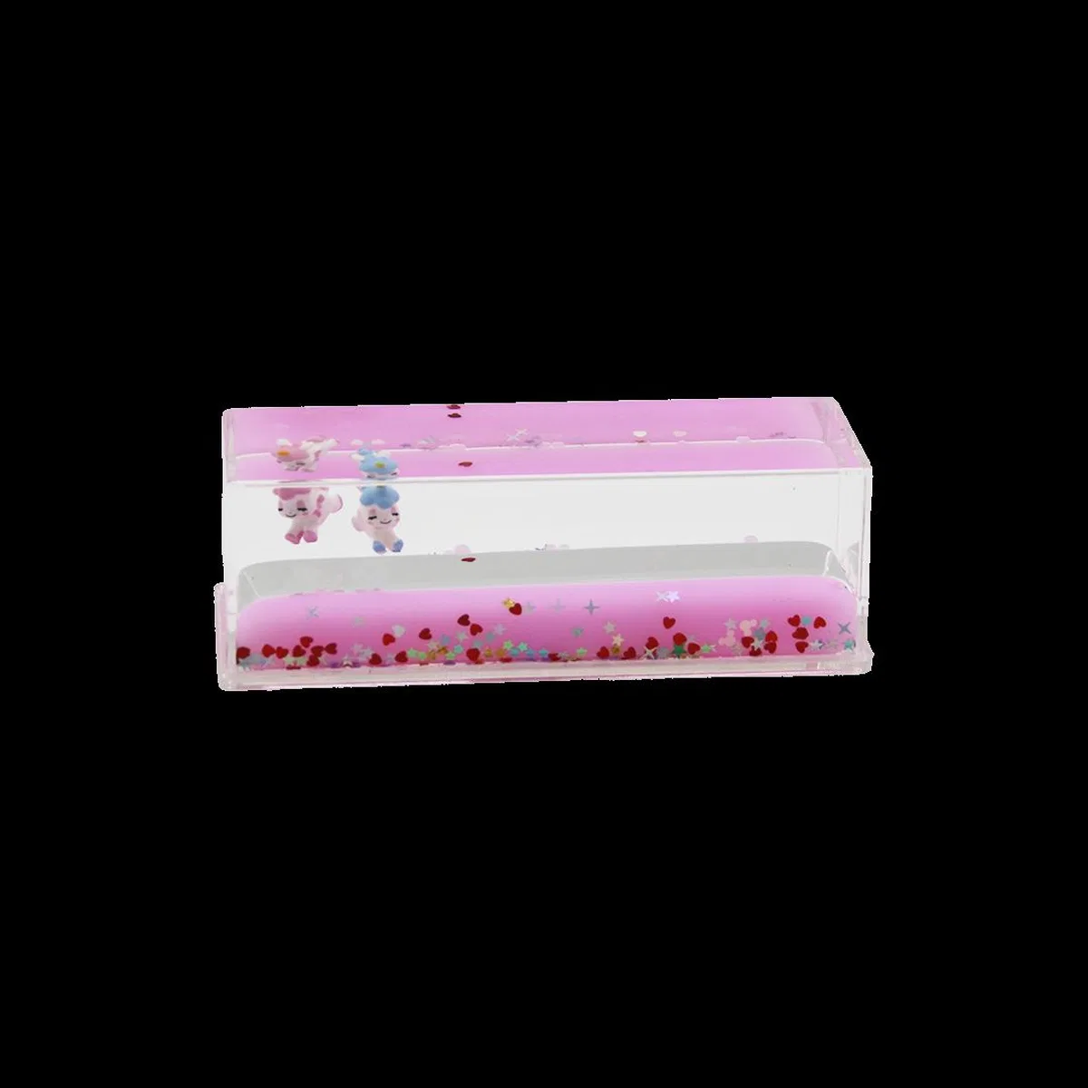 Yüzen Batmayan Akvaryum Biblo (Pembe Su) görsel 2
