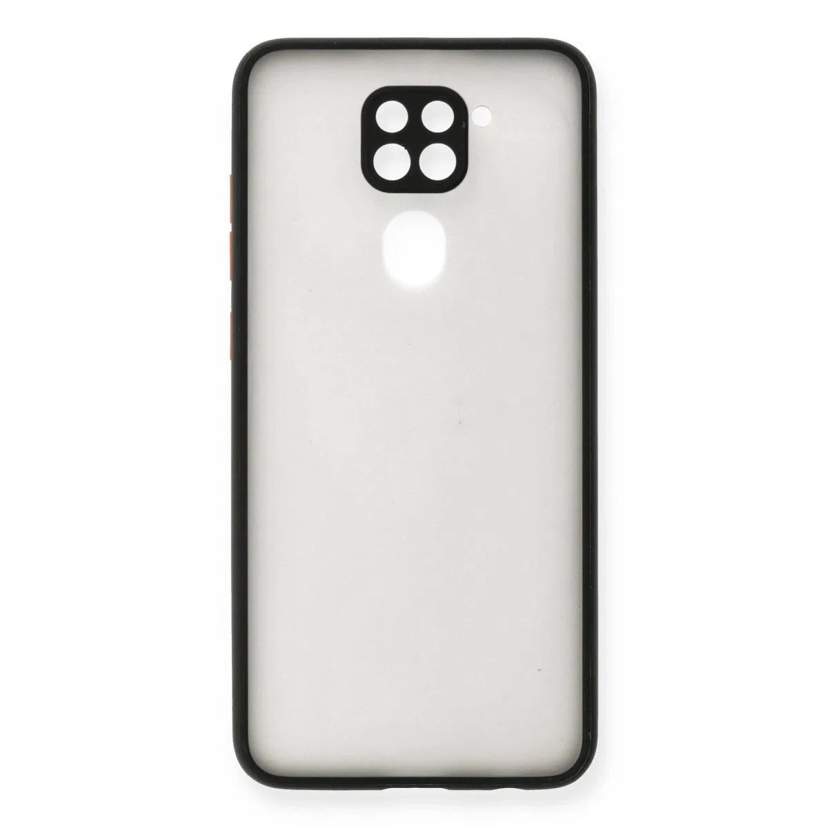 Xiaomi Redmi Note 9 Kılıf Montreal Silikon Kapak - Siyah görsel 2