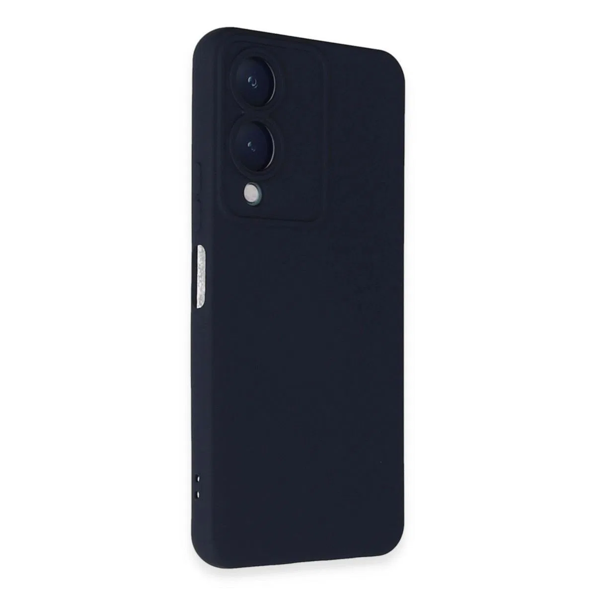 Vivo Y17s Kılıf Nano İçi Kadife Silikon - Lacivert görsel 2