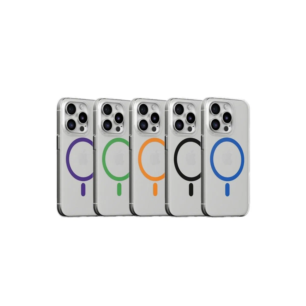 Joko Apple İphone 14 Pro Kılıf Bubble Magsafe Kapak - Mor görsel 3
