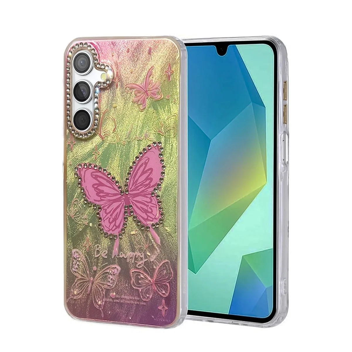 Samsung Galaxy A15 4g Kılıf Blade Aynalı Desenli Kapak - Desen 5