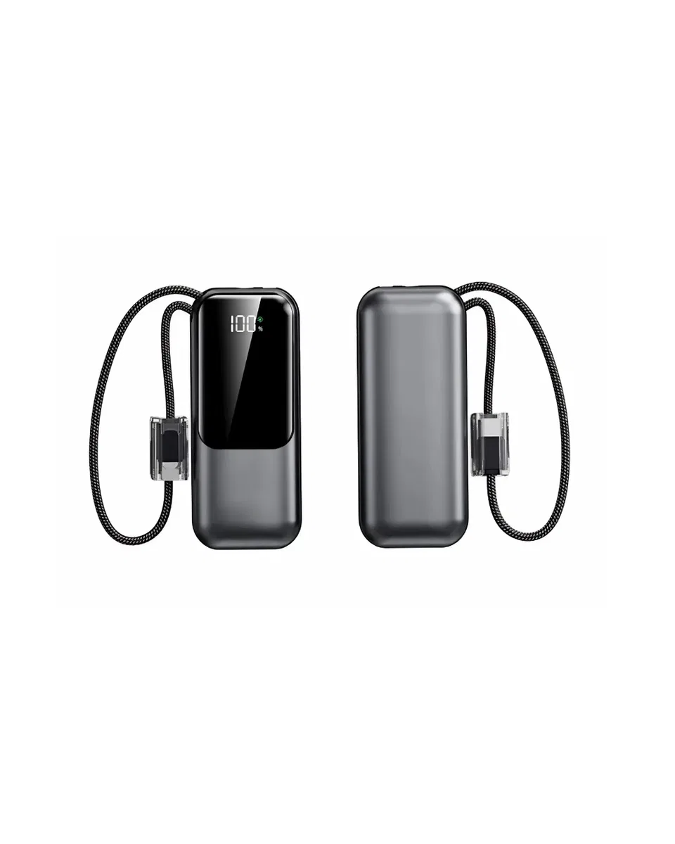 LED Ekranlı Süper Fast Charge Özellikli Mini Powerbank görsel 3