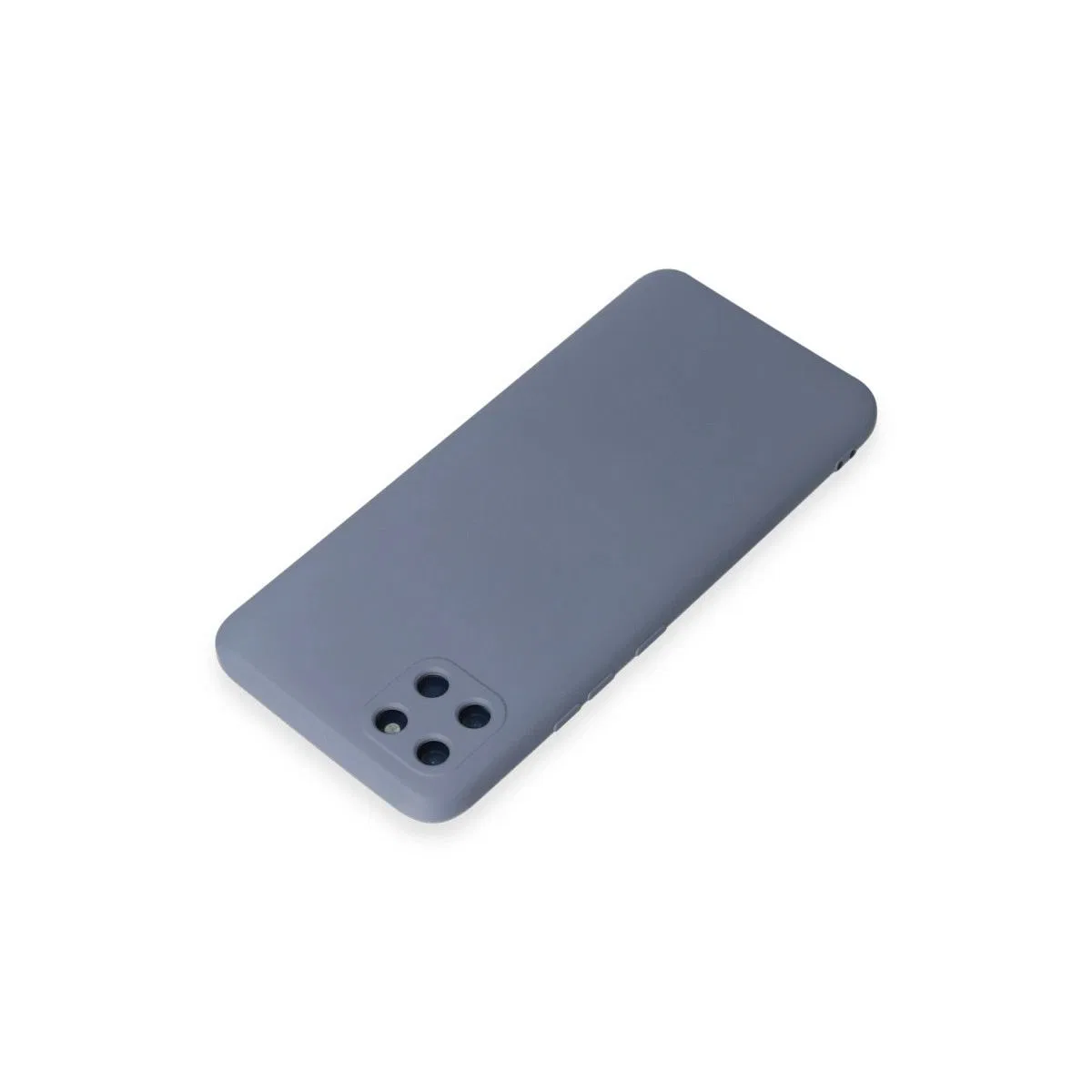 Realme C11 Kılıf Nano İçi Kadife Silikon - Gri görsel 3