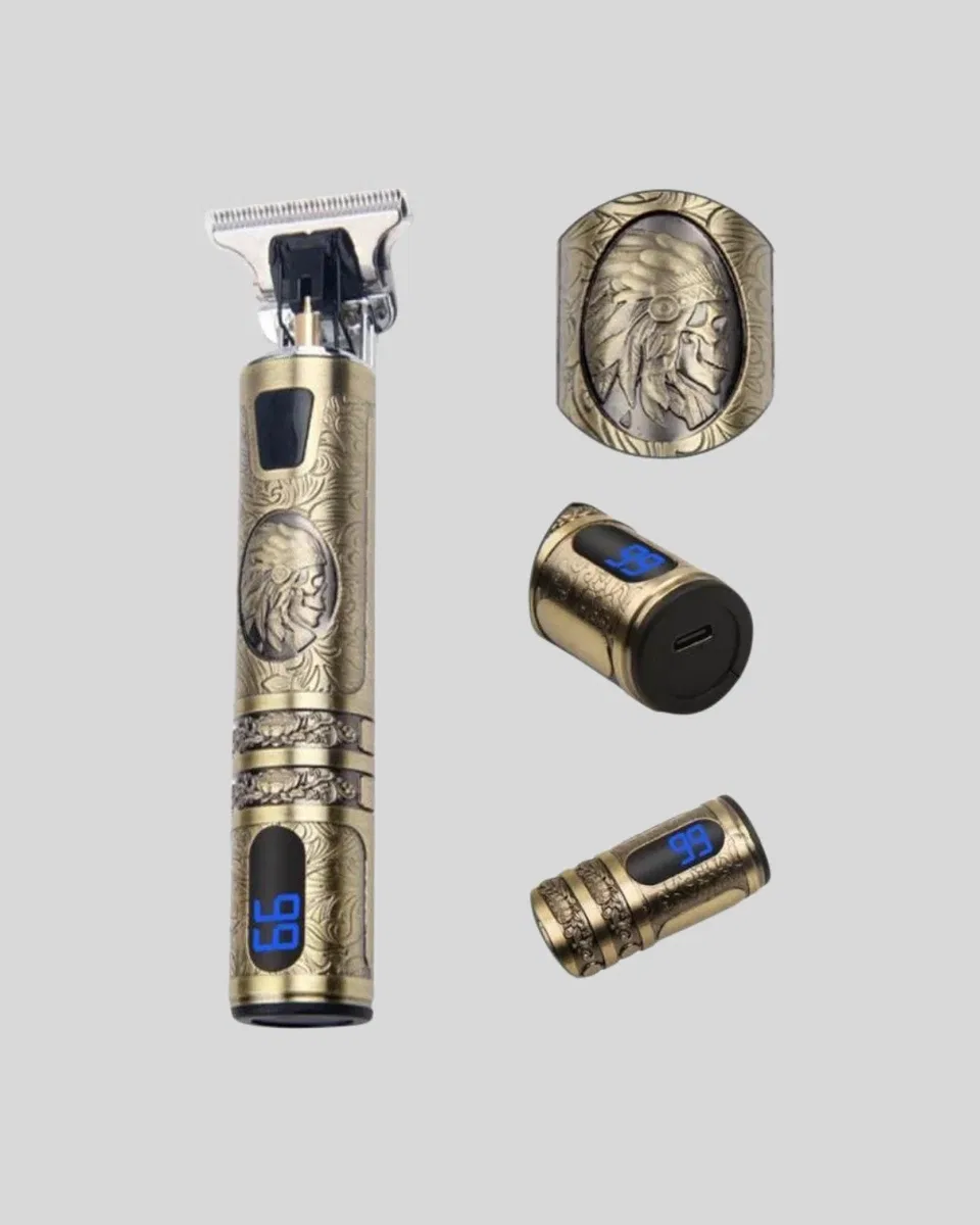 Şarjlı Kablosuz Tıraş Makinesi – 1800 mAh Batarya, Uzun Pil Ömrü, Profesyonel Sessiz Motor görsel 3