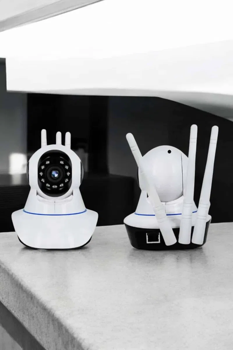 Wifi Kamera Ev Kamerası Gece Görüşlü Kablosuz Bebek Izleme Kamerası görsel 3