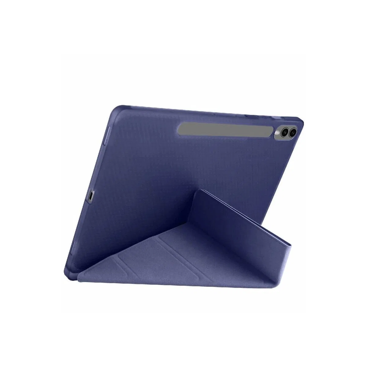 Samsung Galaxy X610 Tab S9 Fe Plus 12. 4 Kılıf Kalemlikli Mars Tablet Kılıfı - Lacivert görsel 2