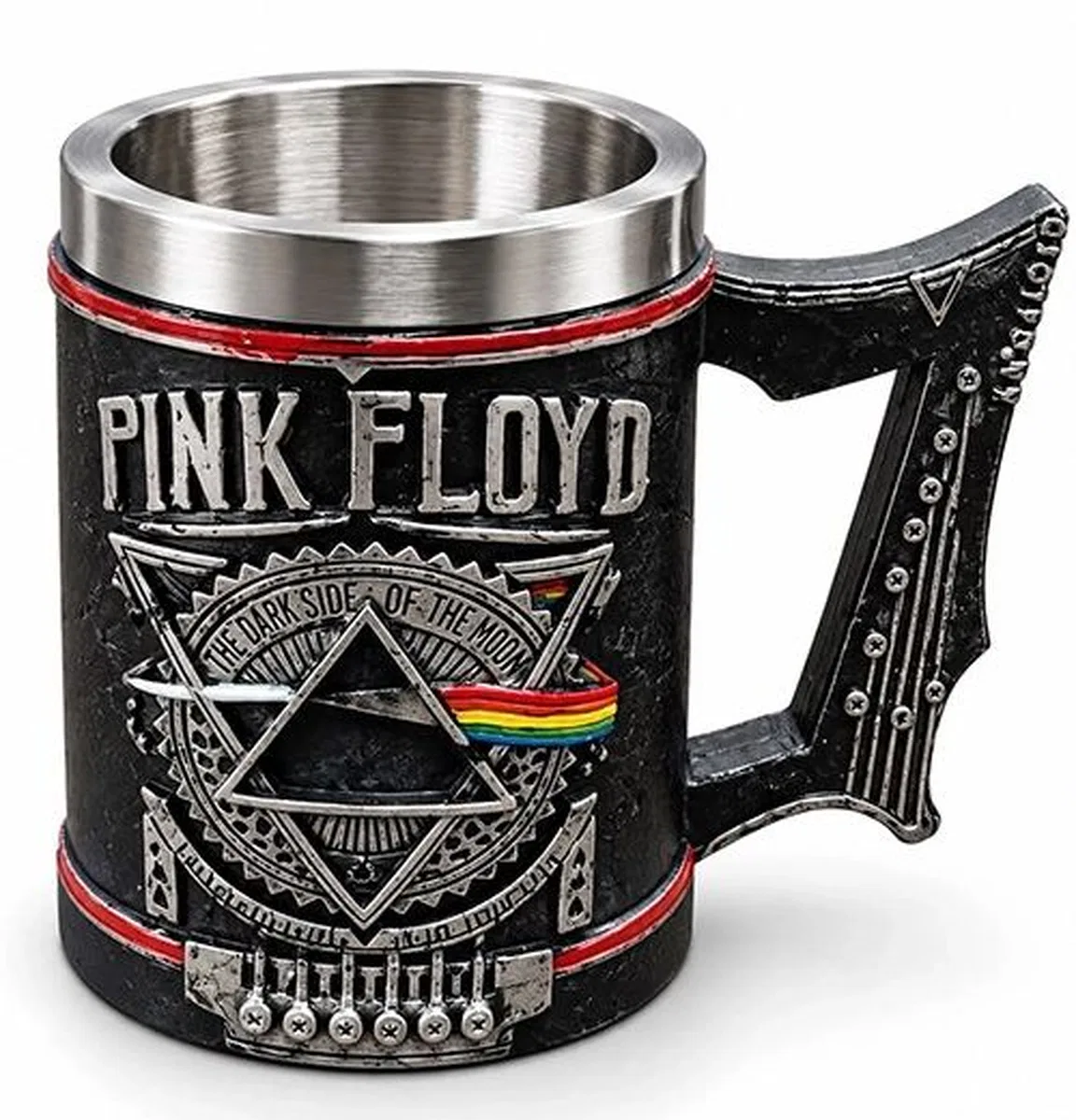 Pink Floyd 3 D Kabartmalı Paslanmaz Çelik Kupa Bardak Alk6575