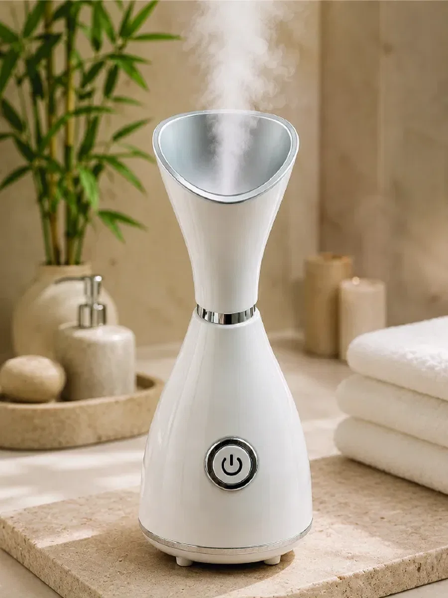 Nano İyonik Buhar Cihazı Tek Tuşla Kullanım Yüz Bakım Makinesi görsel 2