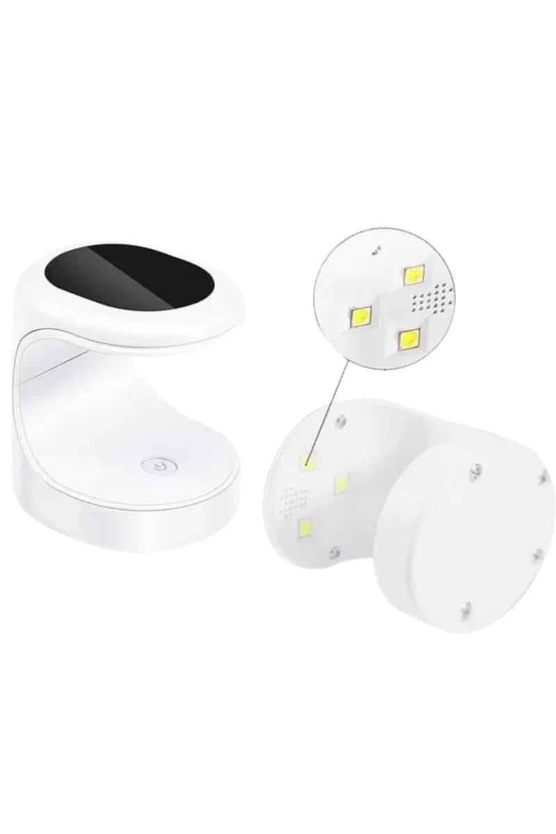 Kalıcı Oje Kurutucu Mini UV Işınlı Taşınabilir Hızlı ve Pratik Oje Kurutucu Yeni Nesil görsel 2