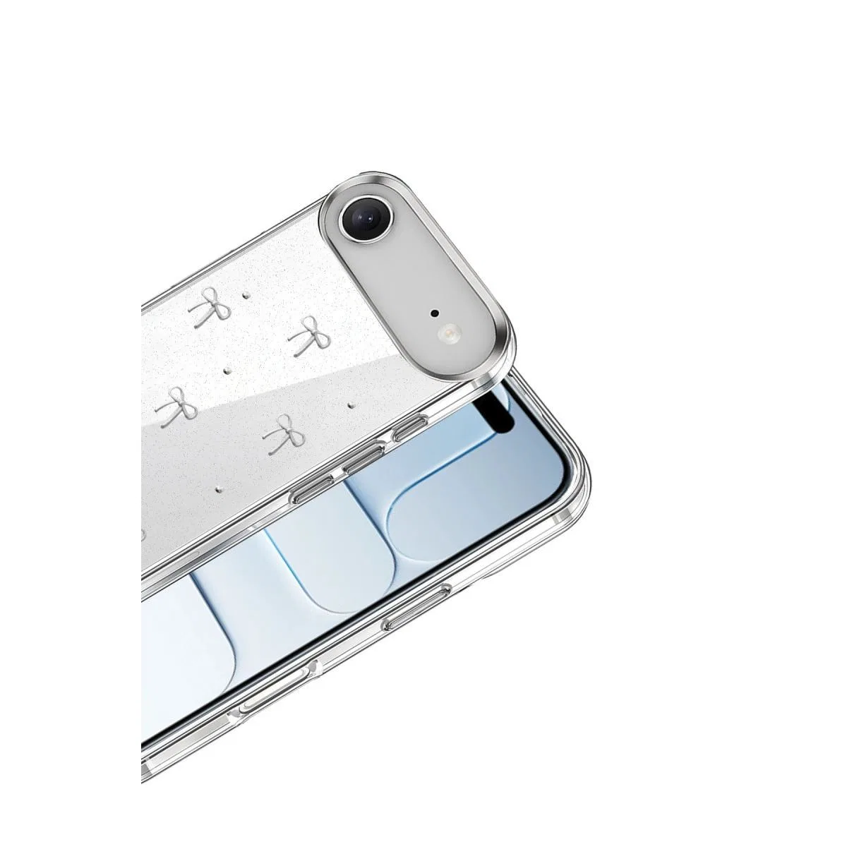 Apple İphone 17 Air Fiyonk Desenli Kapak - Desen 5 görsel 2
