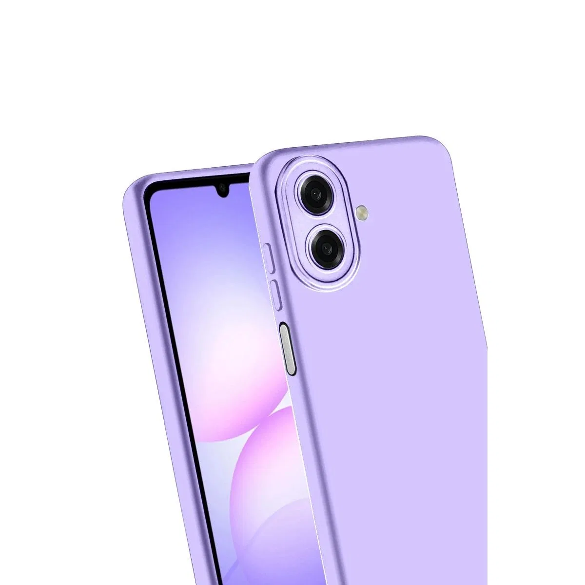 Samsung Galaxy A07 4g First Silikon - Lila görsel 3