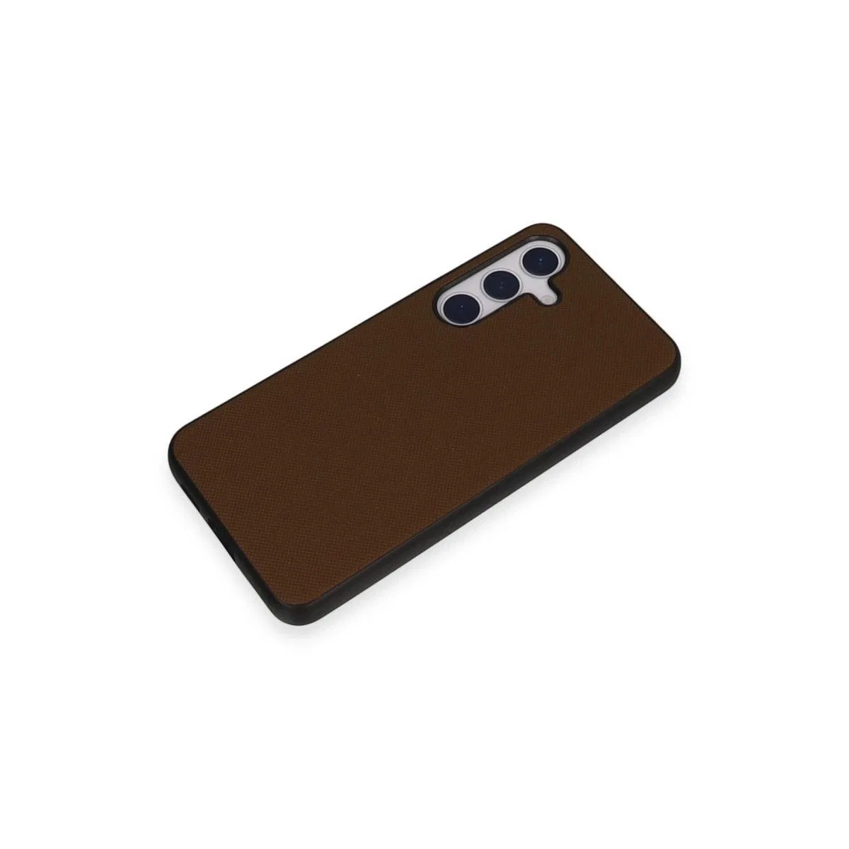 Samsung Galaxy S24 Kılıf Taft Kapak - Kahverengi görsel 3