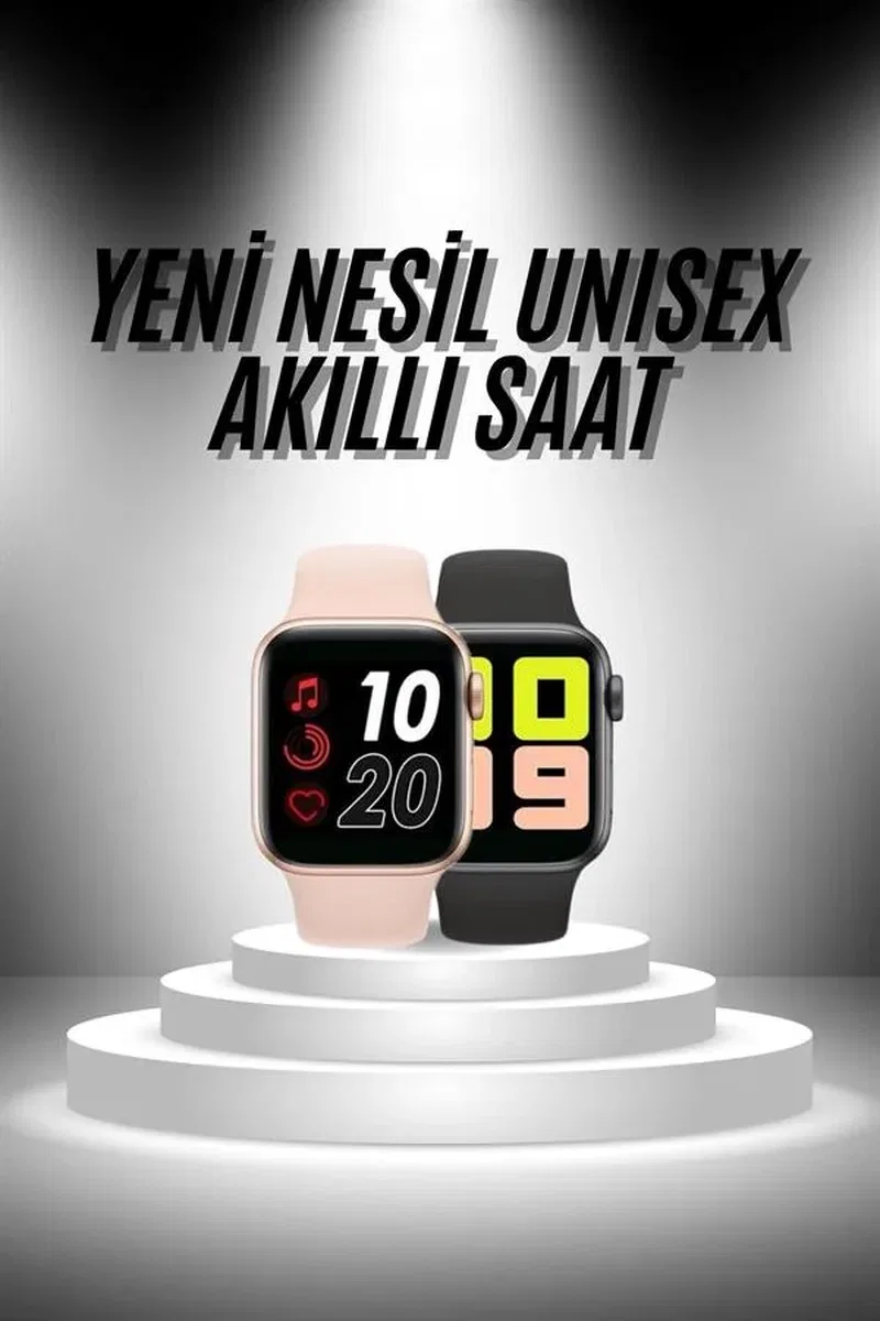 Yeni Nesil En Çok Tercih Edilen Akıllı Saat Müzik Dinleme Tema Değiştirme Çağrı Cevaplama görsel 2
