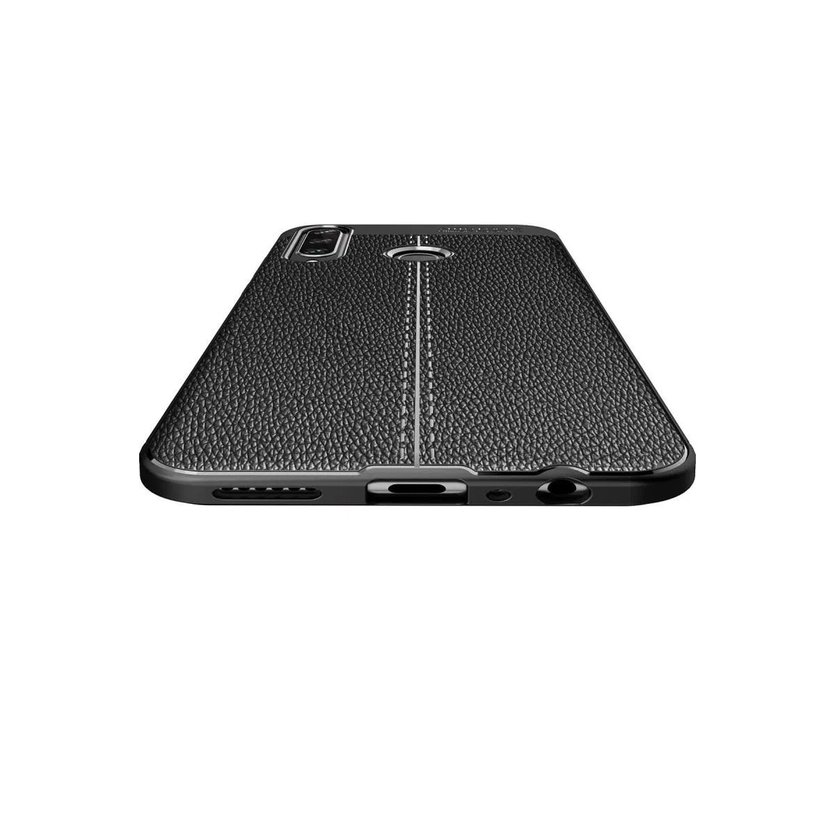 Huawei Y6p Kılıf Auto Focus Kapak - Siyah görsel 5