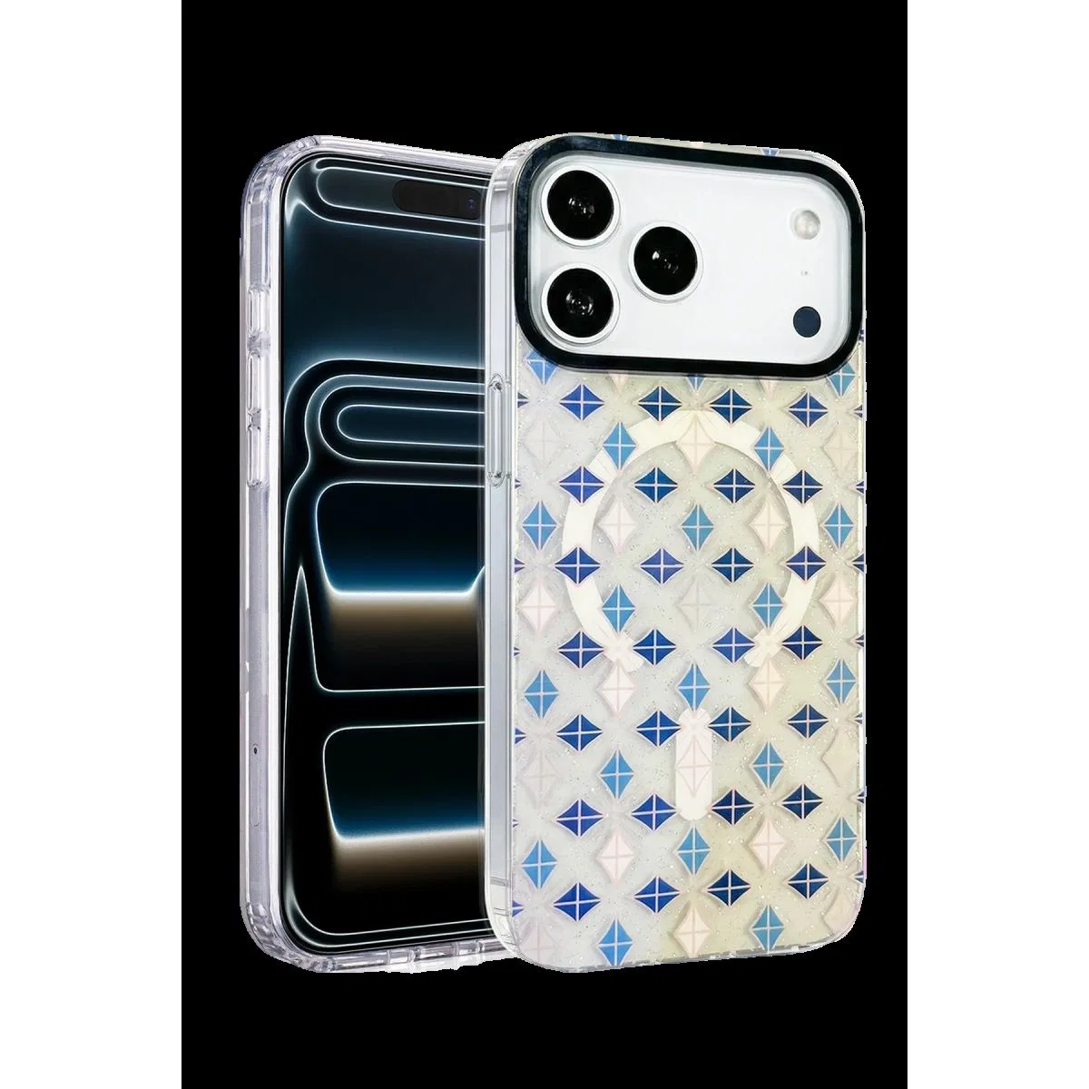 Onegif Apple İphone 17 Pro Max Desina Magsafe Kapak - Desen 4