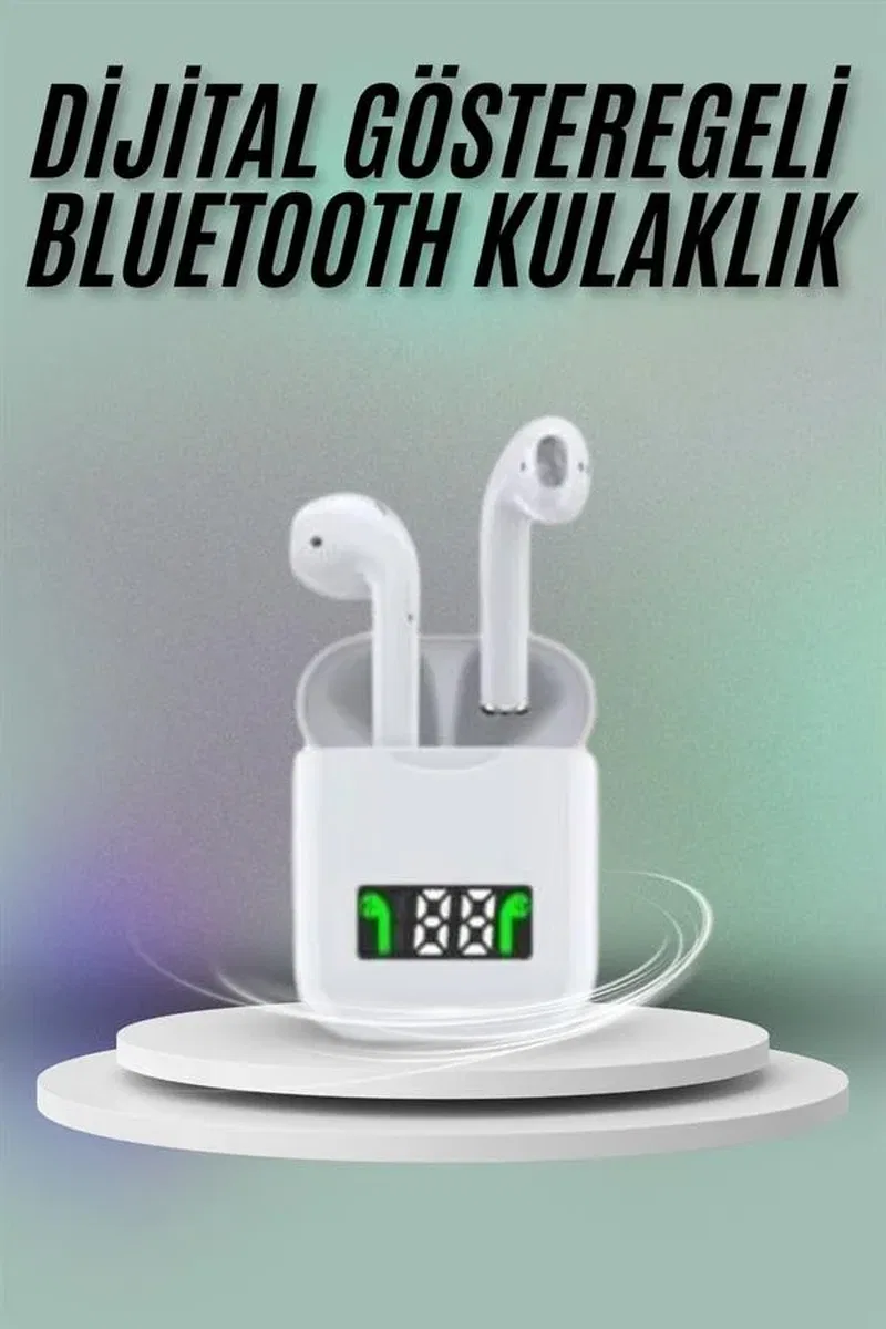 Bluetooth Kulaklık Dokunmatik Kontrol Uzun Pil Ömrü Dijital Göstergeli görsel 2