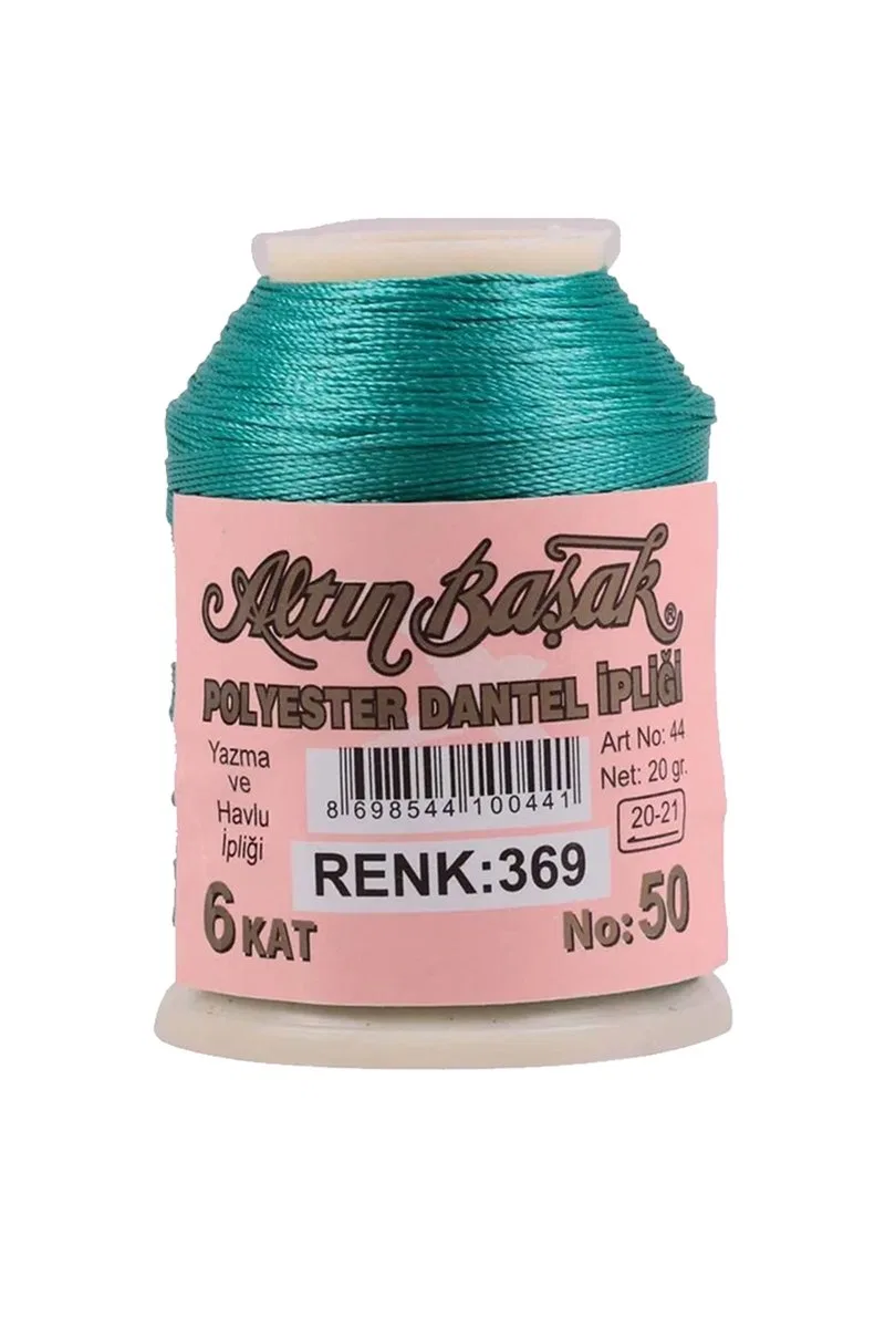 3 Adet Altınbaşak Oya ve Dantel İpi 20 gr - Royaleks - No: 369 görsel 3