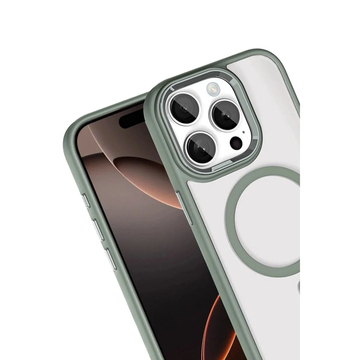 Joko Apple İphone 15 Pro Max Terea Magsafe Kapak - Titan Gri görsel 2