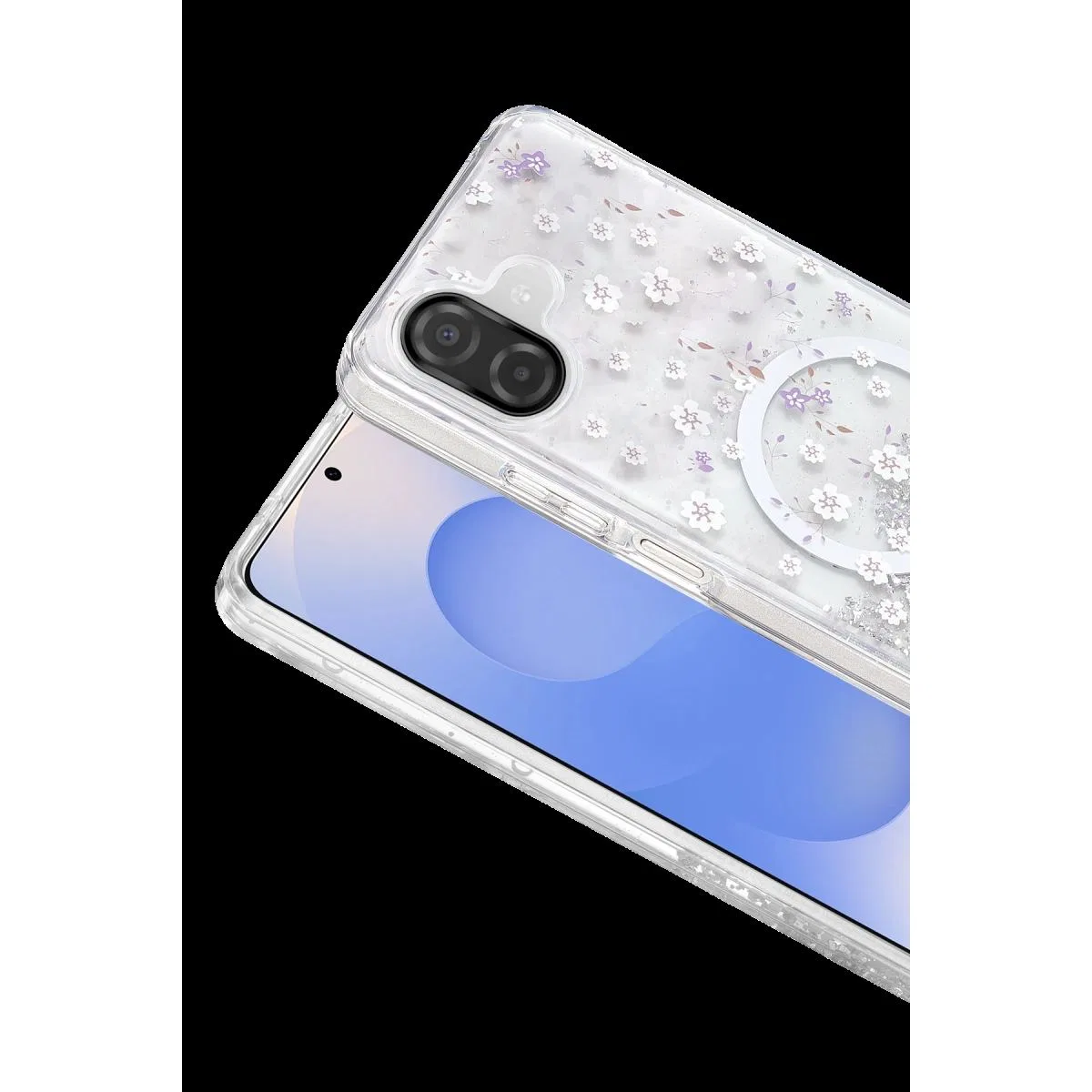 Onegif Samsung Galaxy A07 4g Misk Simli Magsafe Kapak - Desen 2 görsel 2