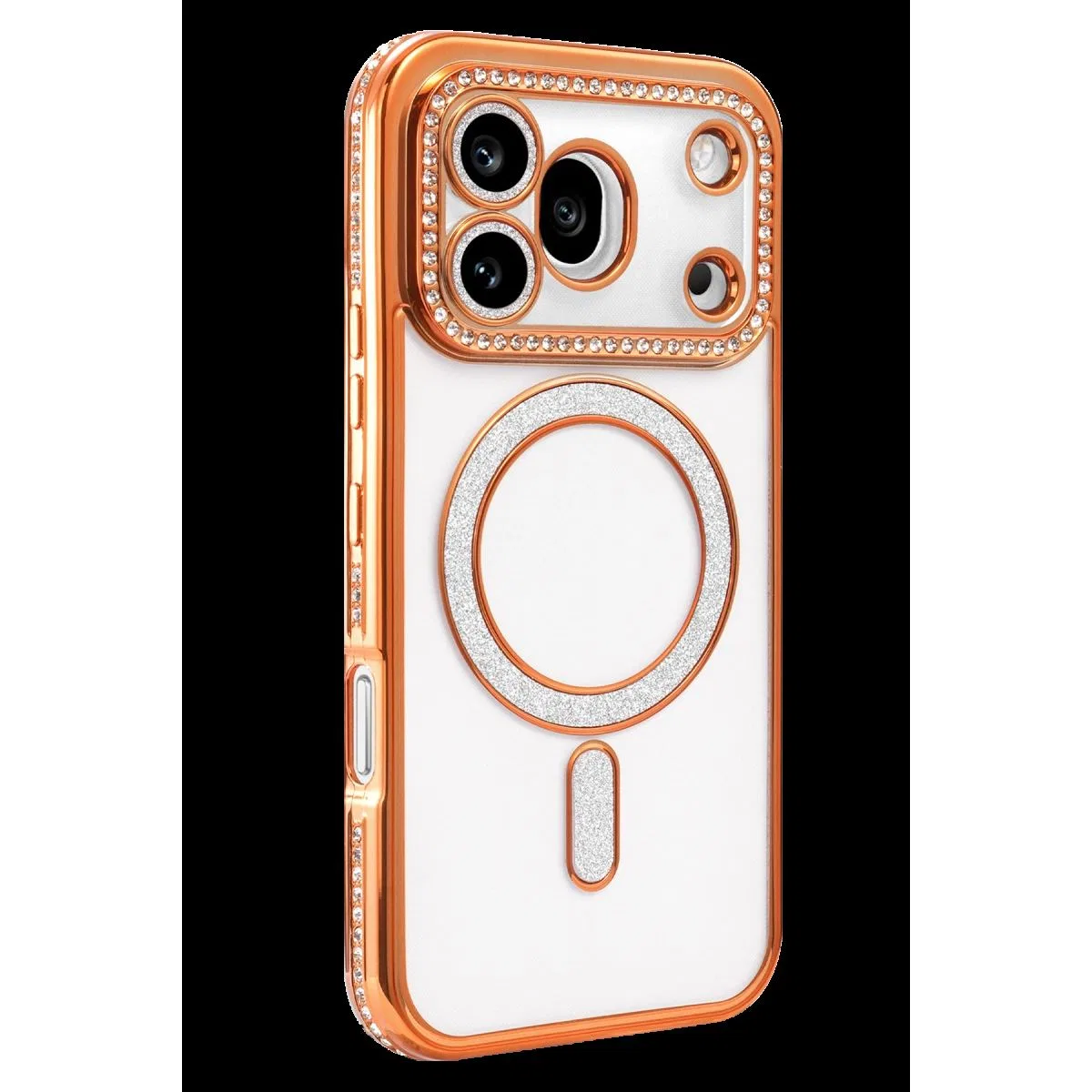 Huawei Honor 600 Pro Joke Simli Magneticsafe Kılıf - Turuncu görsel 2