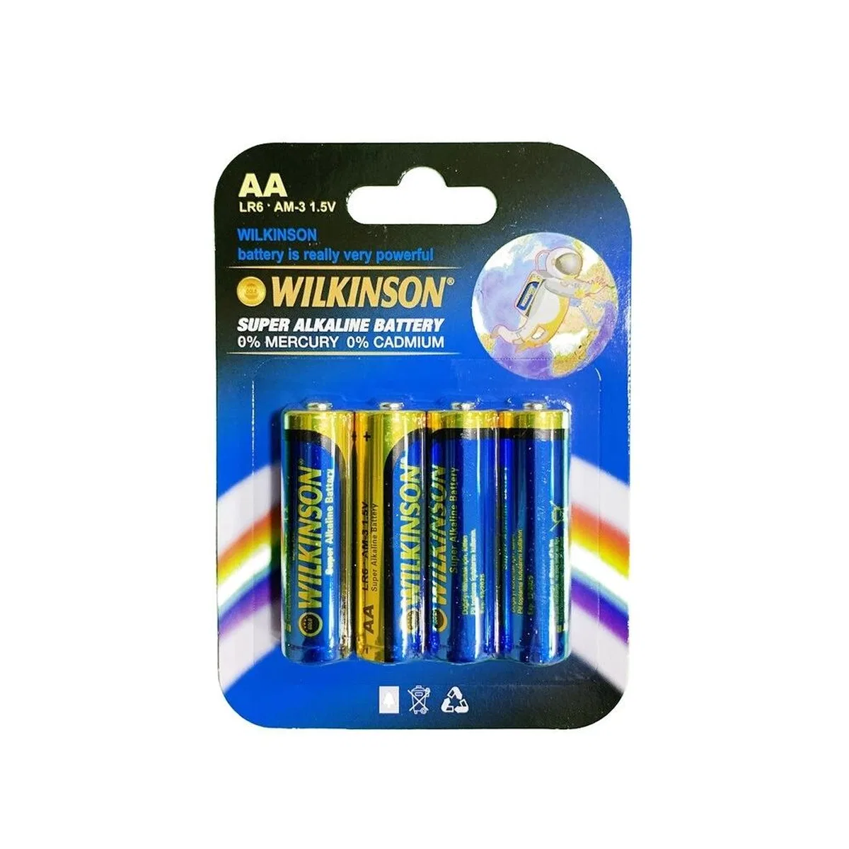 Wılkınson Aa Lr6 Am-3 4'lü 1. 5 V Süper Alkalin Kalem Pil