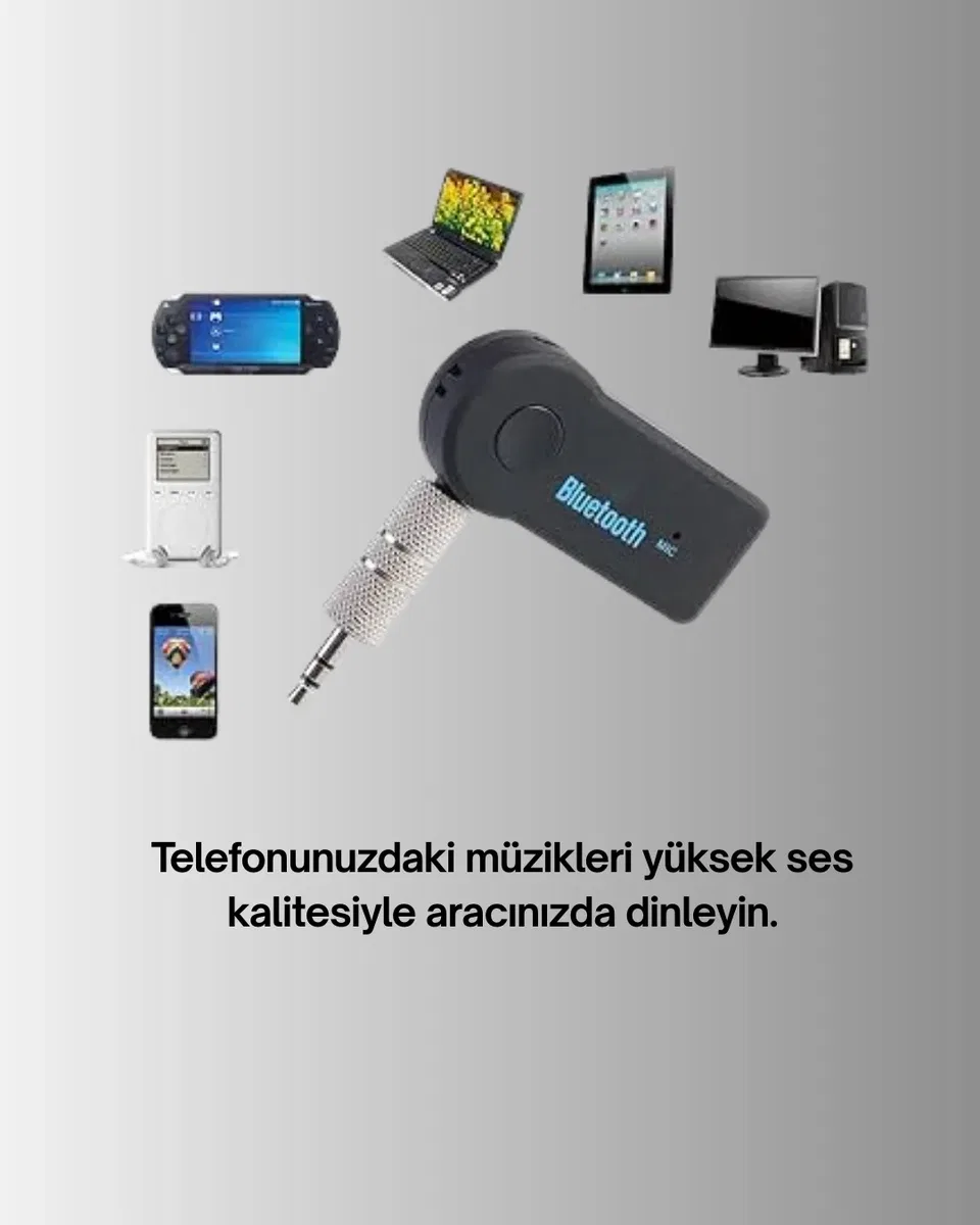 Kablosuz Bağlantı ile Müzik ve Görüşme Araç Kiti görsel 3