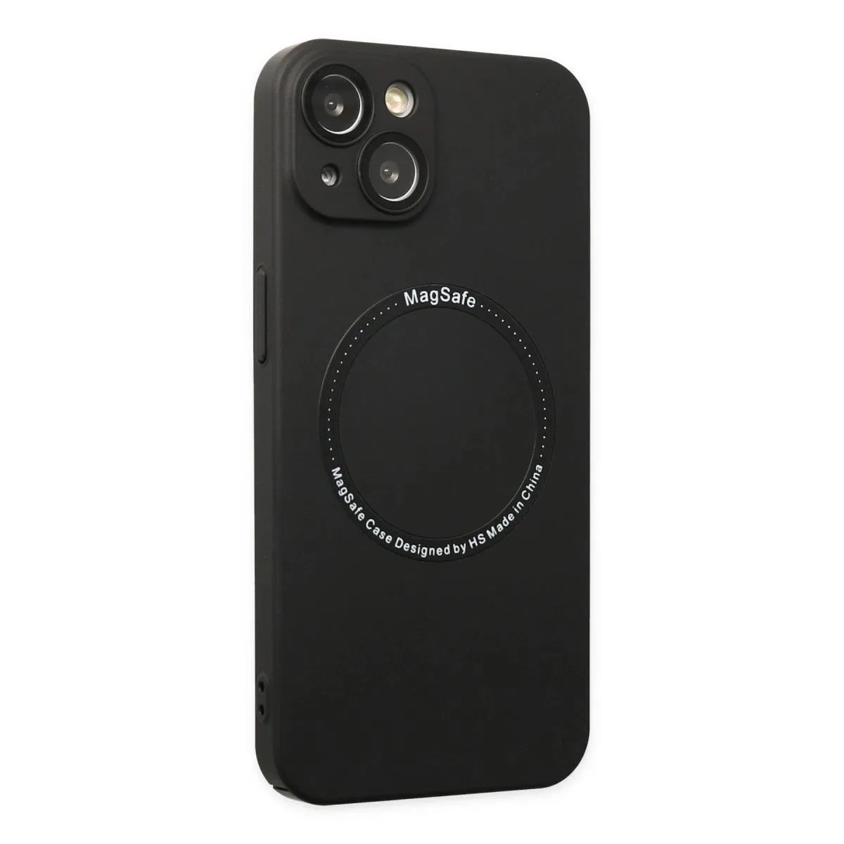 Apple İphone 14 Plus Kılıf Jack Magneticsafe Lens Silikon - Siyah görsel 2