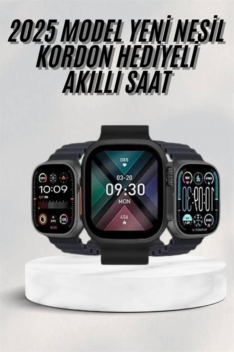 Android ve İOS Uyumlu Arama Konuşma Yapabilen Akıllı Saat görsel 2