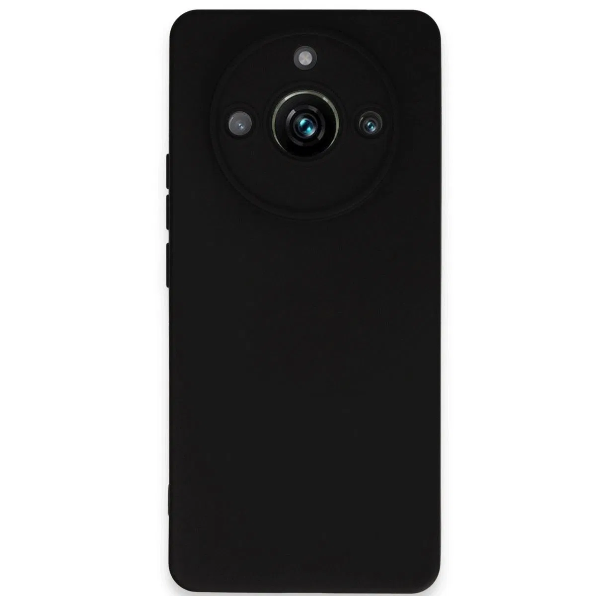 Realme 11 Pro Kılıf Nano İçi Kadife Silikon - Siyah