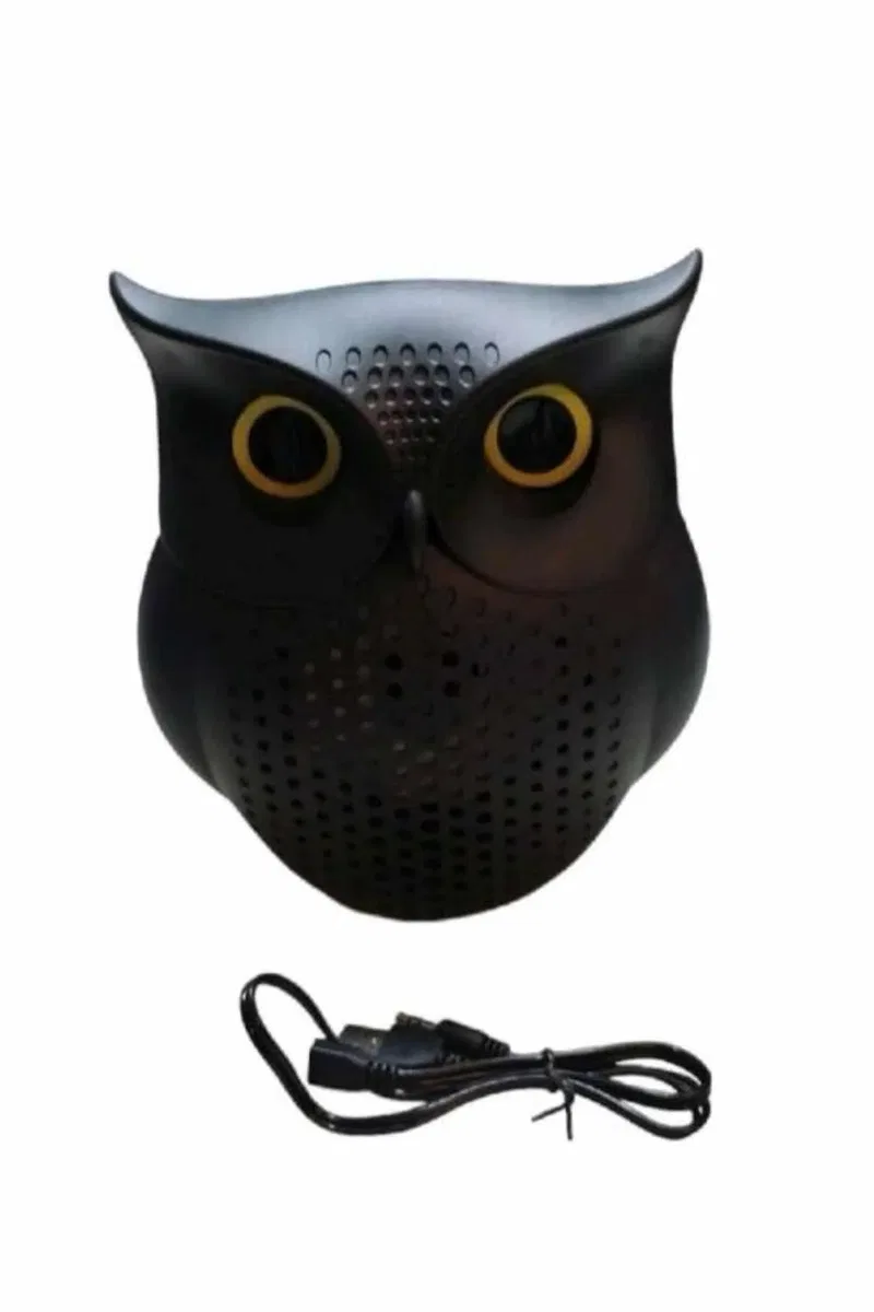 Baykuş Tasarımlı Mini Bluetooth Speaker Yüksek Ses Kaliteli Taşınabilir görsel 4