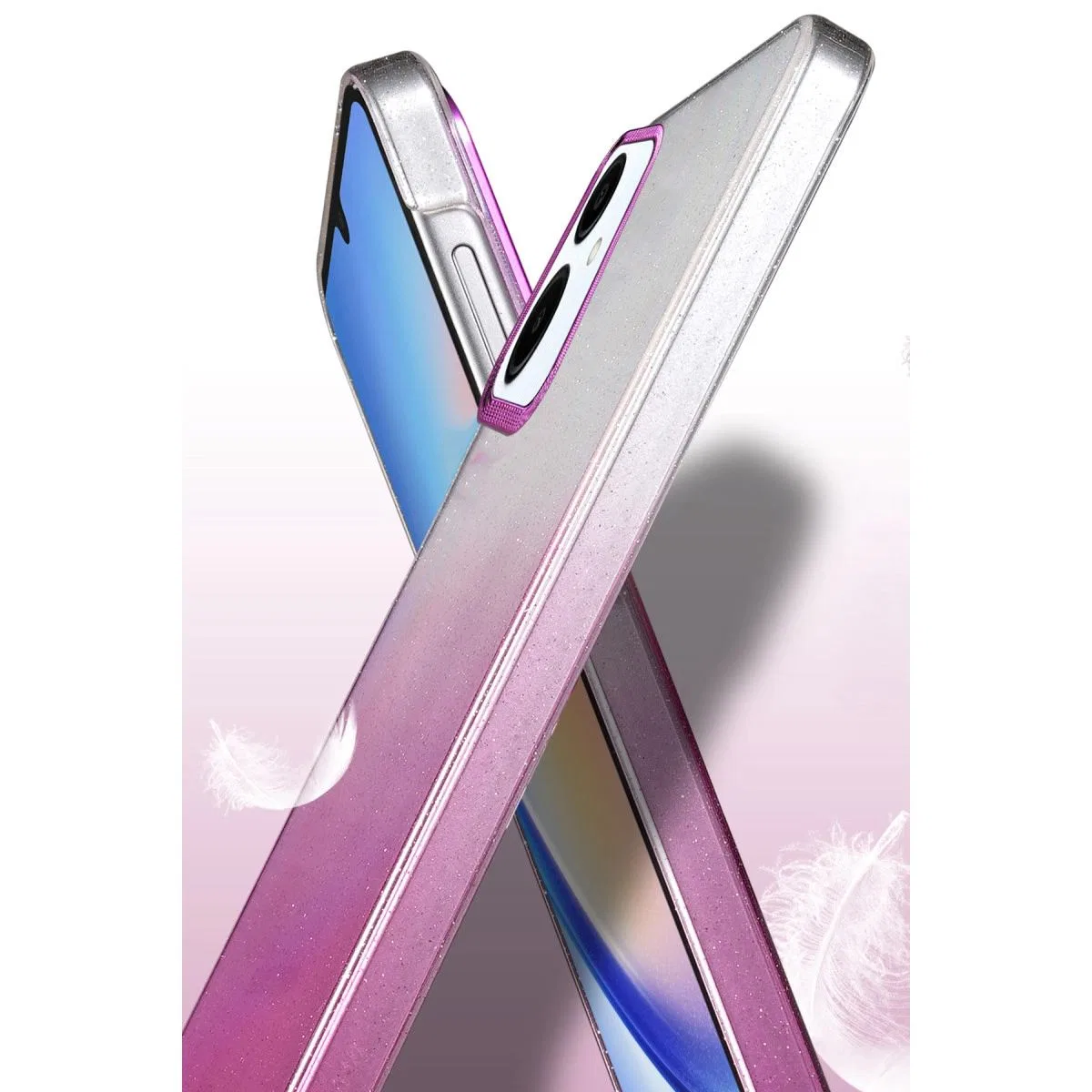 Samsung Galaxy A06 Glossy Kapak - Mavi görsel 3
